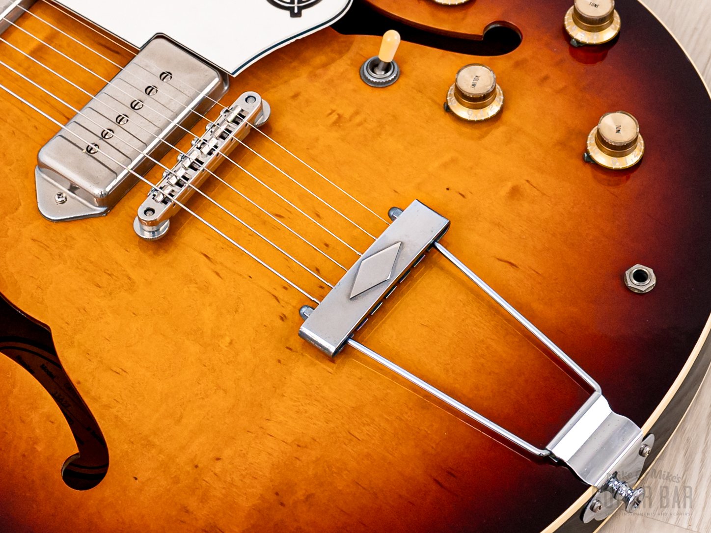 1991 Epiphone Casino Sunburst Near-Mint, Pre-Elitist w/ Case, Japan Te