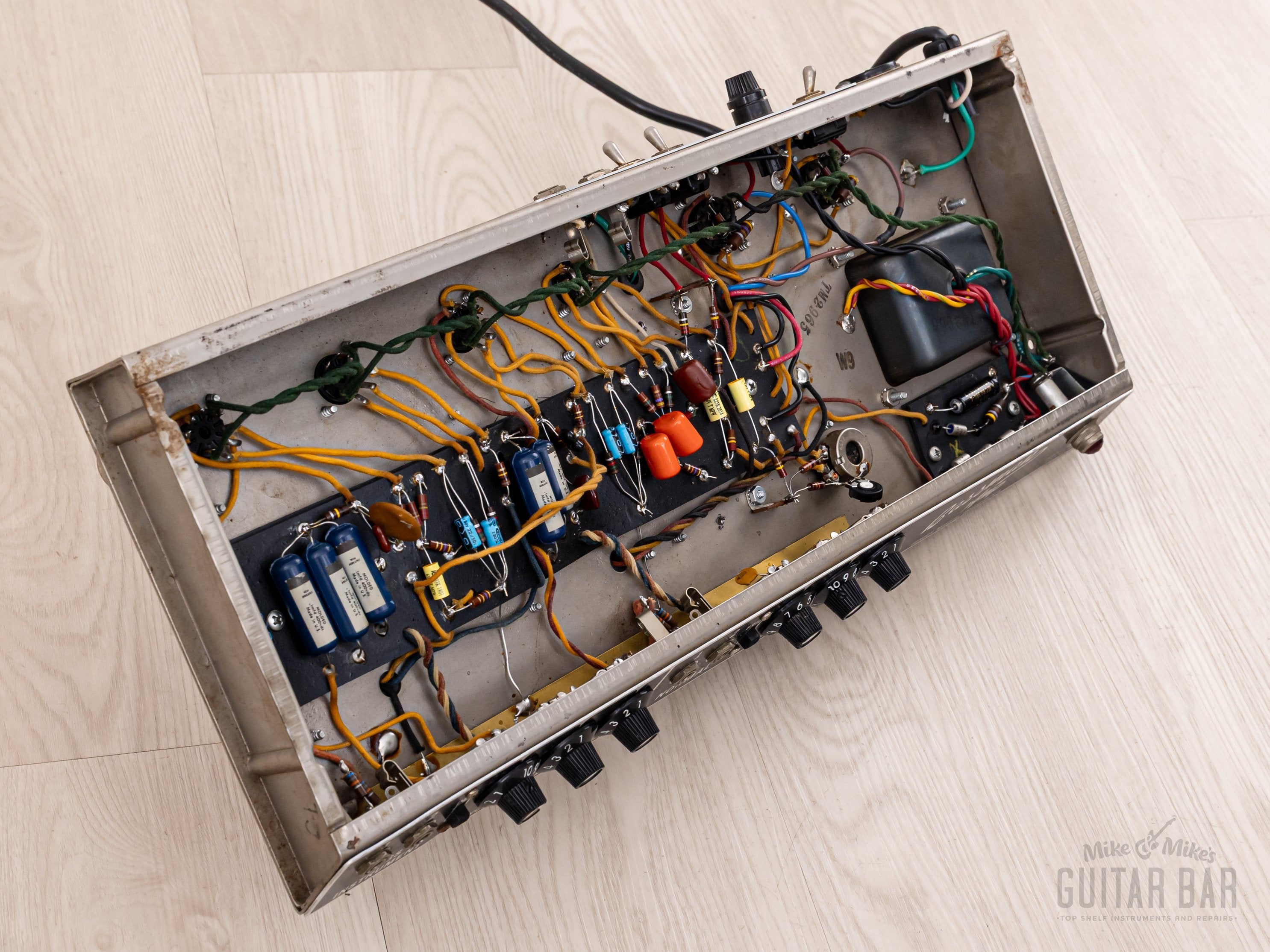 1965 Fender Bassman Black Panel Piggyback Vintage Tube Amp Head + 2x12 Cab AB165 w/ Jensen C12N