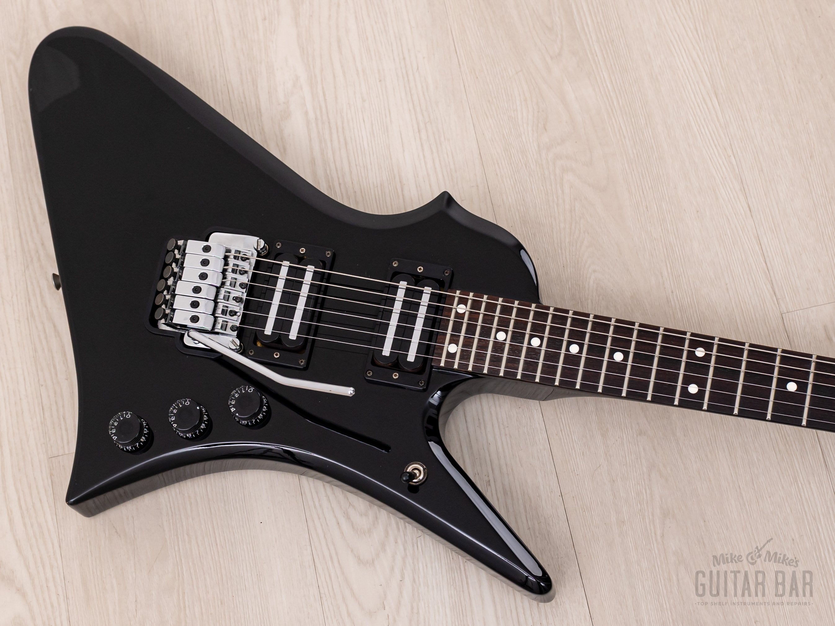 1988 Yamaha HR-III Vintage Guitar Black, Kyoji Yamamoto Bow Wow