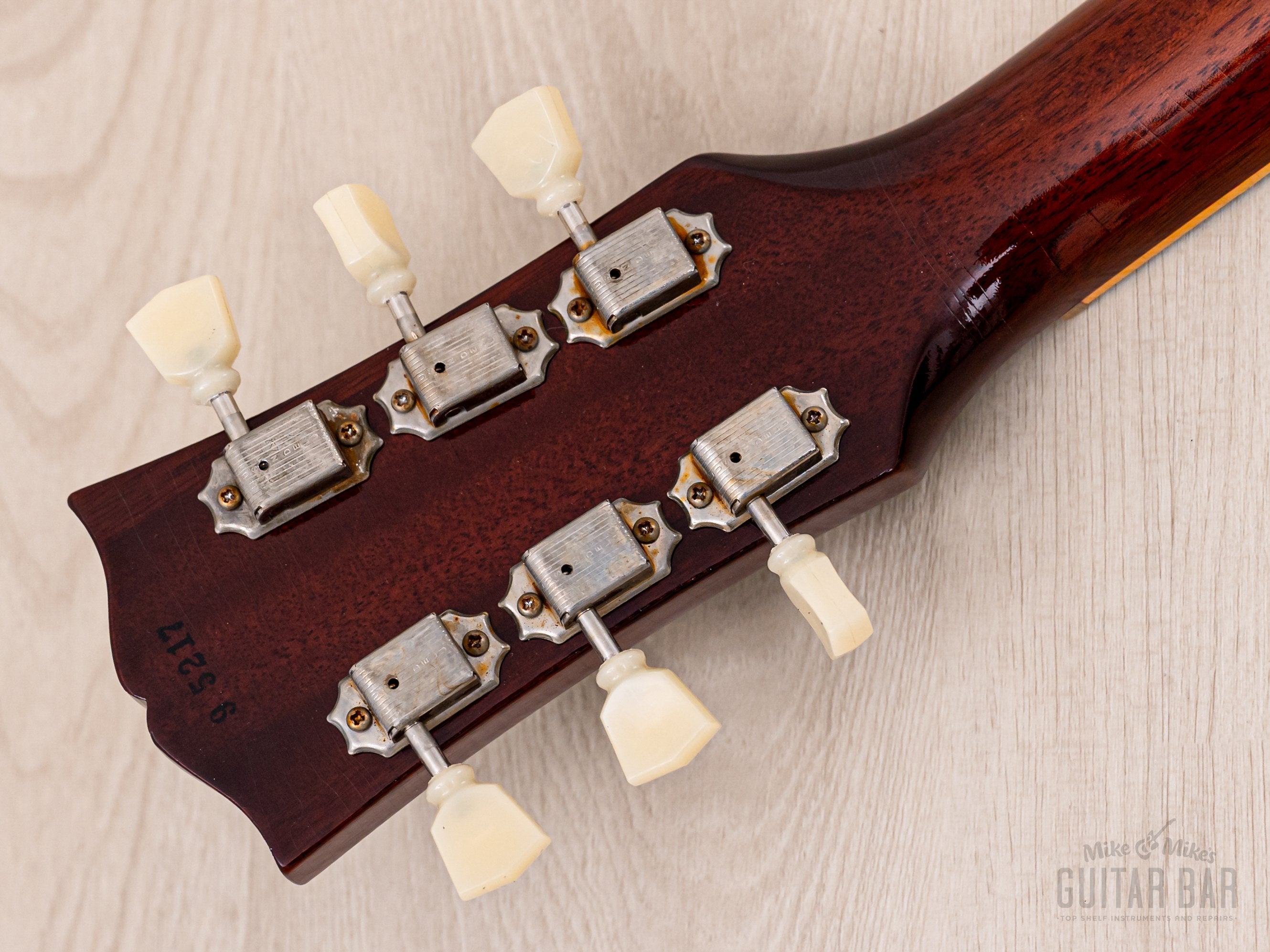 2022 Tom Bartlett 1959 Les Paul Standard ‘Burst Replica Amber Sunburst w/ Brazilian Board, Dave Stephens PAFs, Case