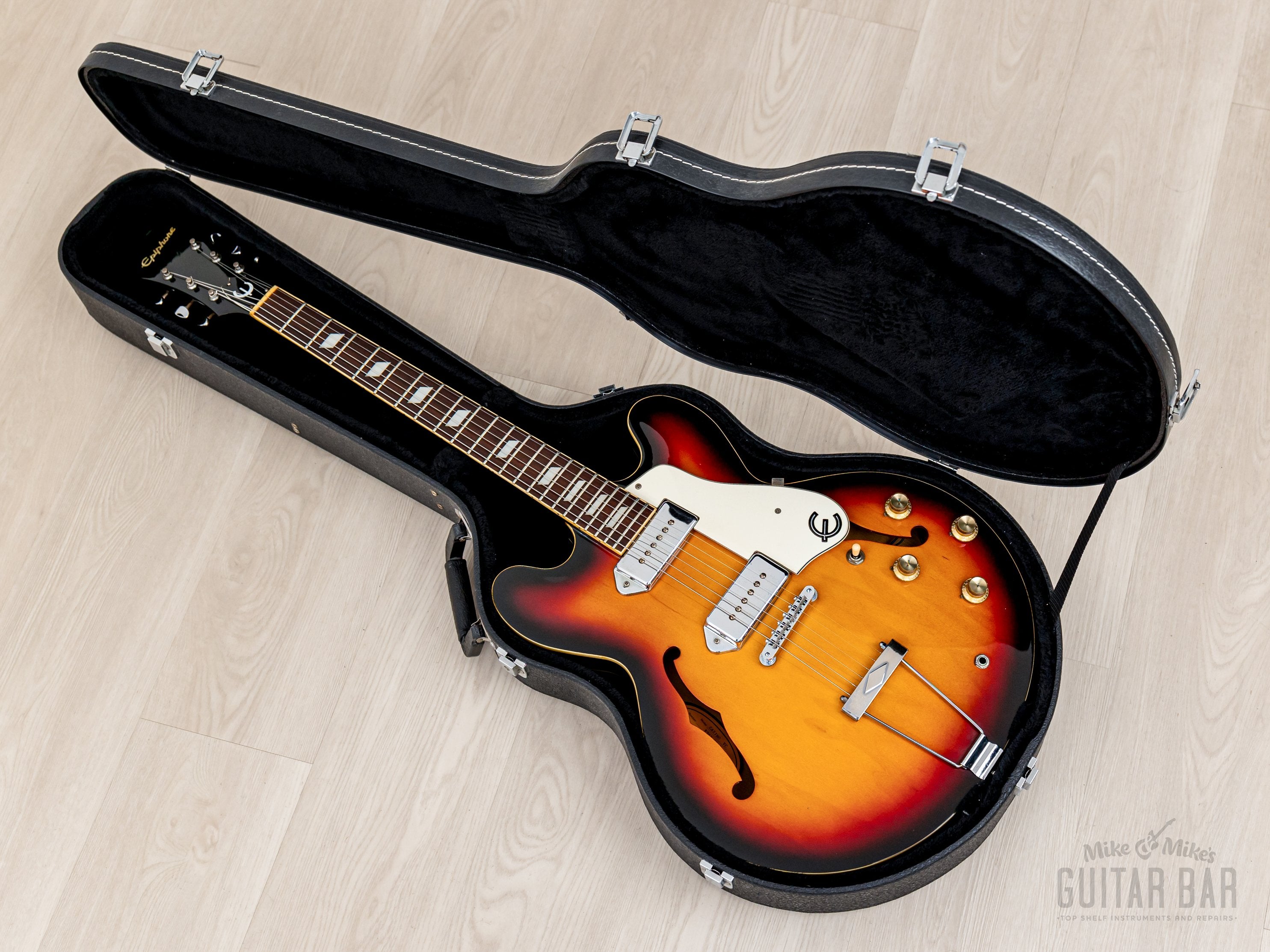 1996 Epiphone Casino Sunburst w/ Case, Peerless