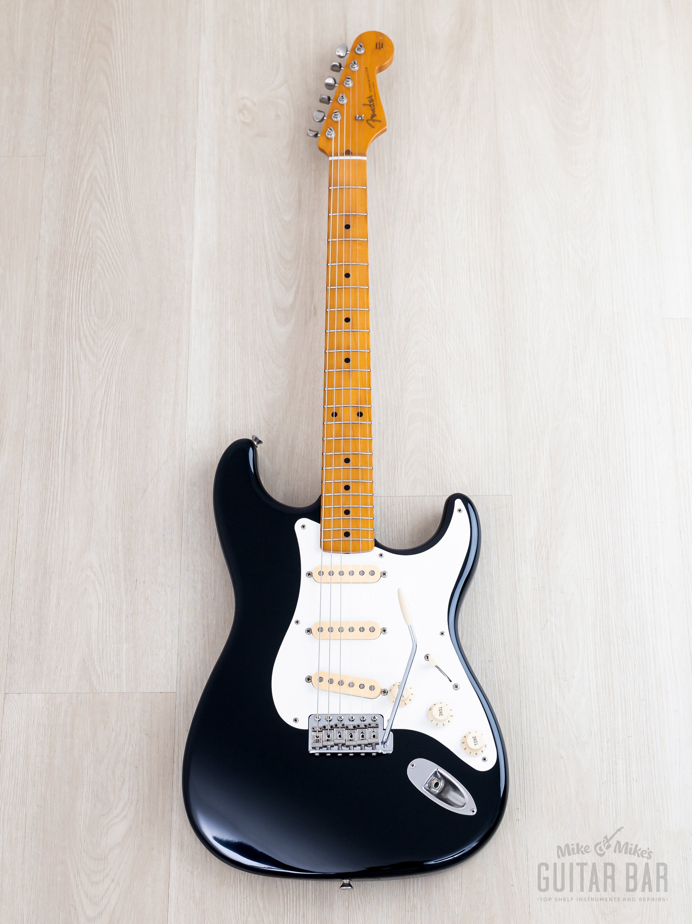 1988 Fender Stratocaster '57 Vintage Reissue ST57-55 Black w/ Hangtag,