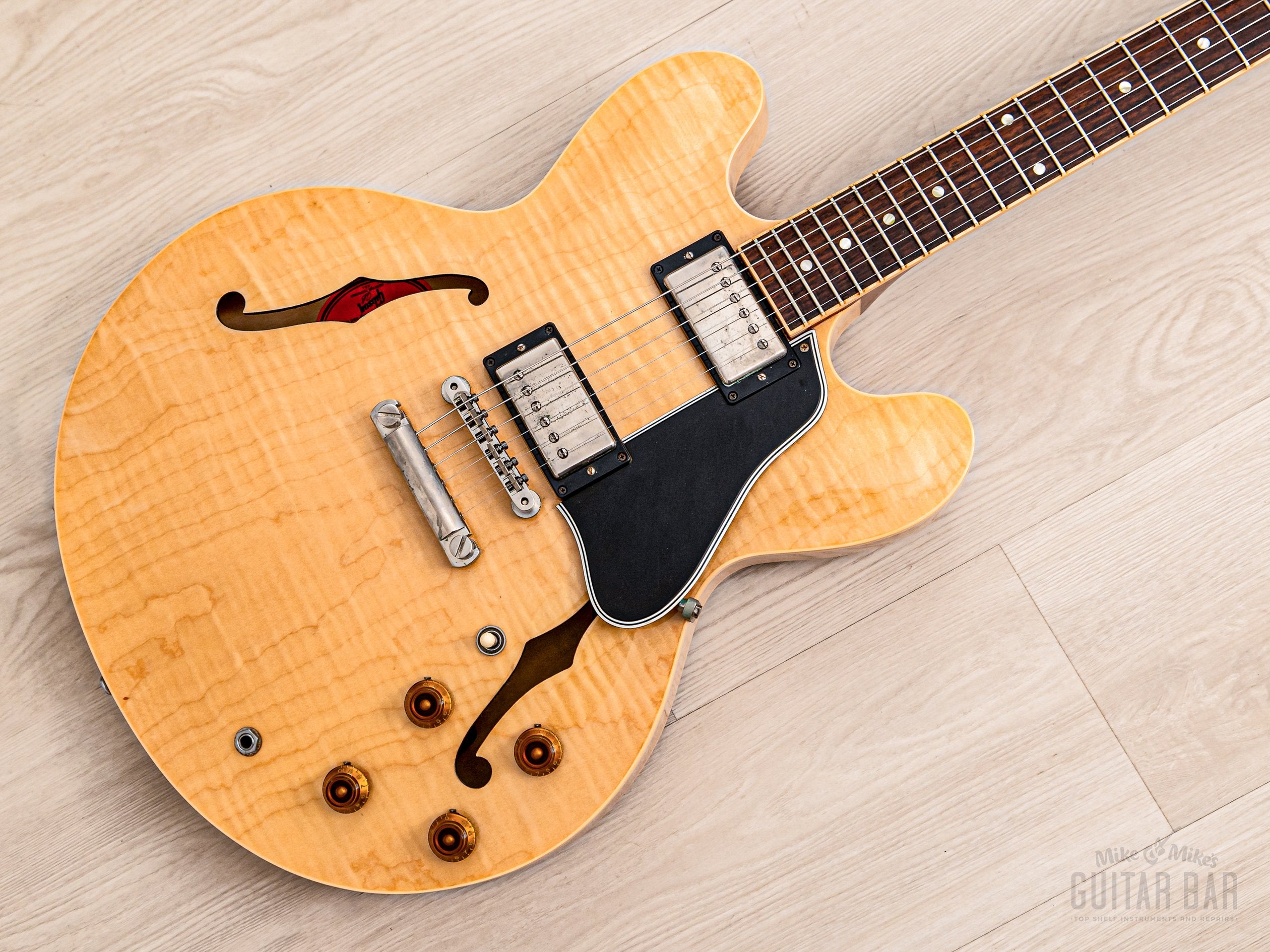 2005 Gibson Memphis ES-335 Dot Antique Natural, 100% Original & Near M