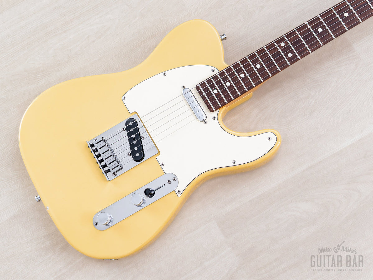 1988 Fender American Standard Telecaster Vintage White, front angled view