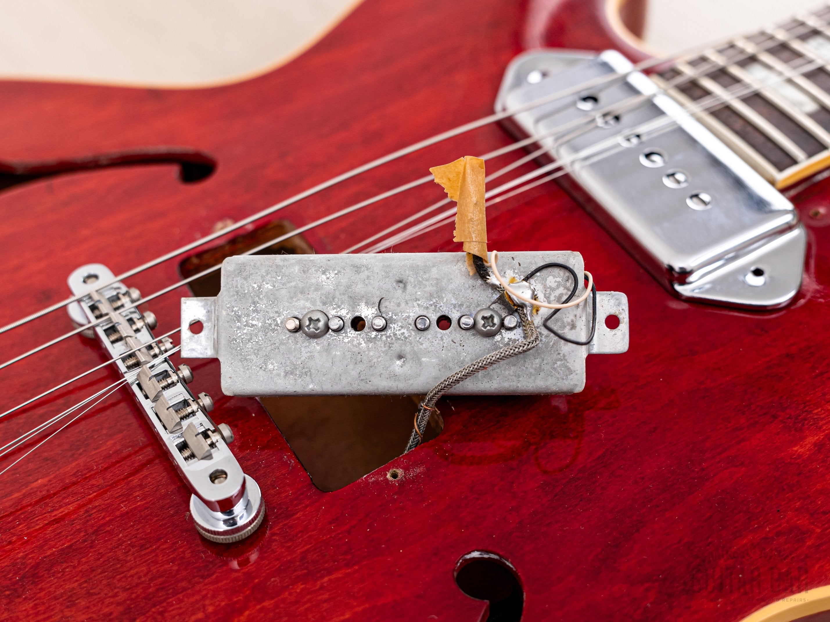 1968 Gibson ES-330 TDC Vintage Hollowbody Cherry 