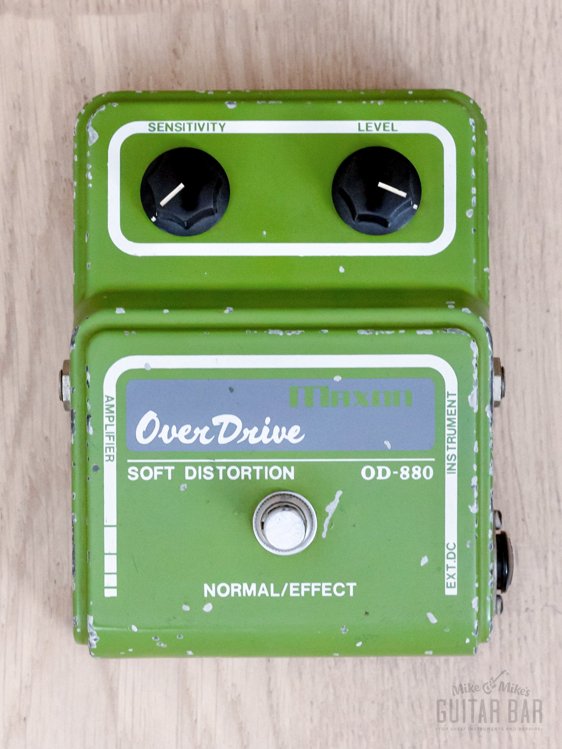 1977 Maxon OD-880 Soft Distortion Overdrive Vintage Guitar Effects Ped