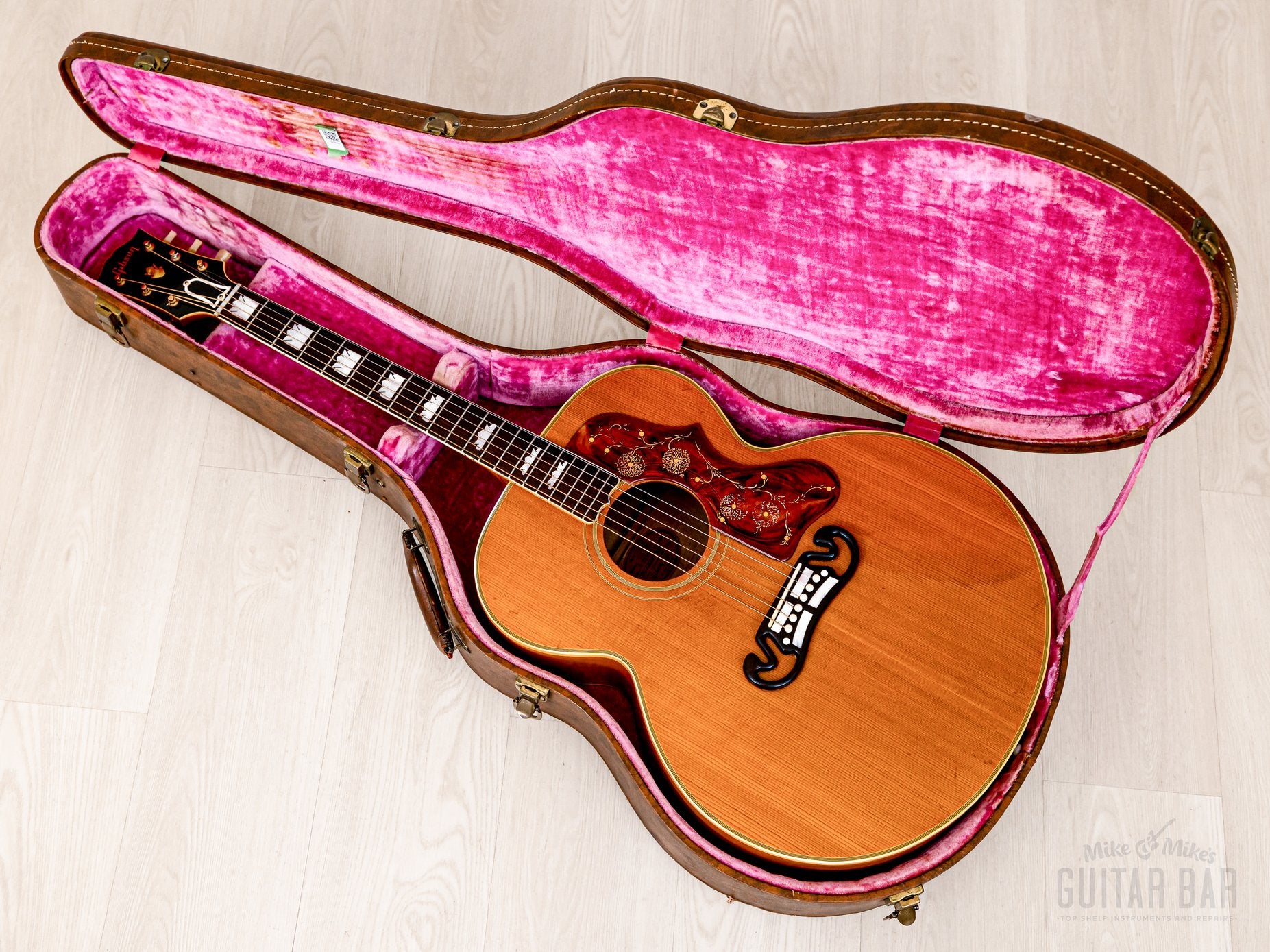 1956 Gibson J-200 Vintage Jumbo Acoustic Guitar Blonde w/ Lifton Case