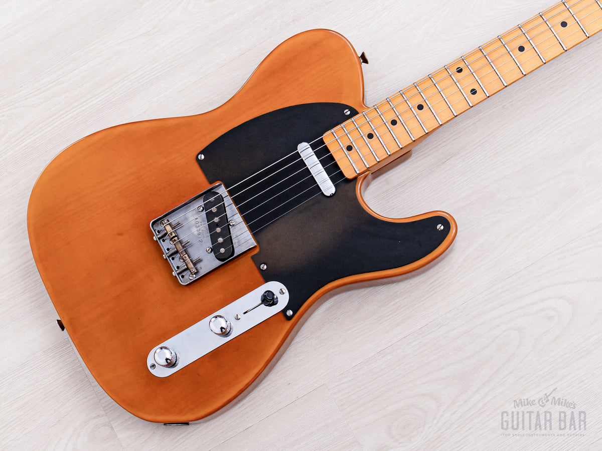 TL52-75 Butterscotch Telecaster front angle view