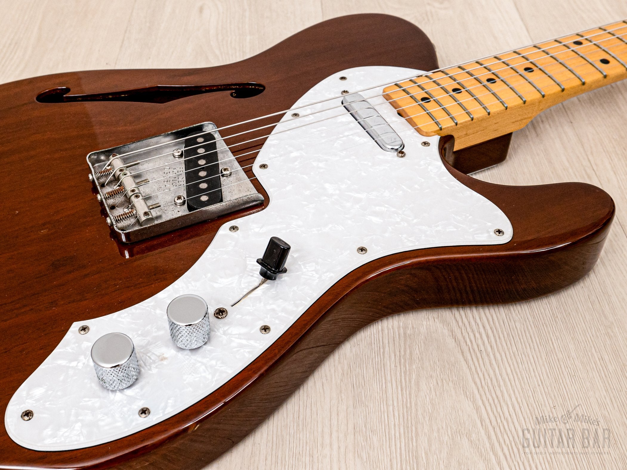 2004 Fender Telecaster Thinline ‘70 Vintage Reissue TN70/MAHO Mahogany, Japan CIJ