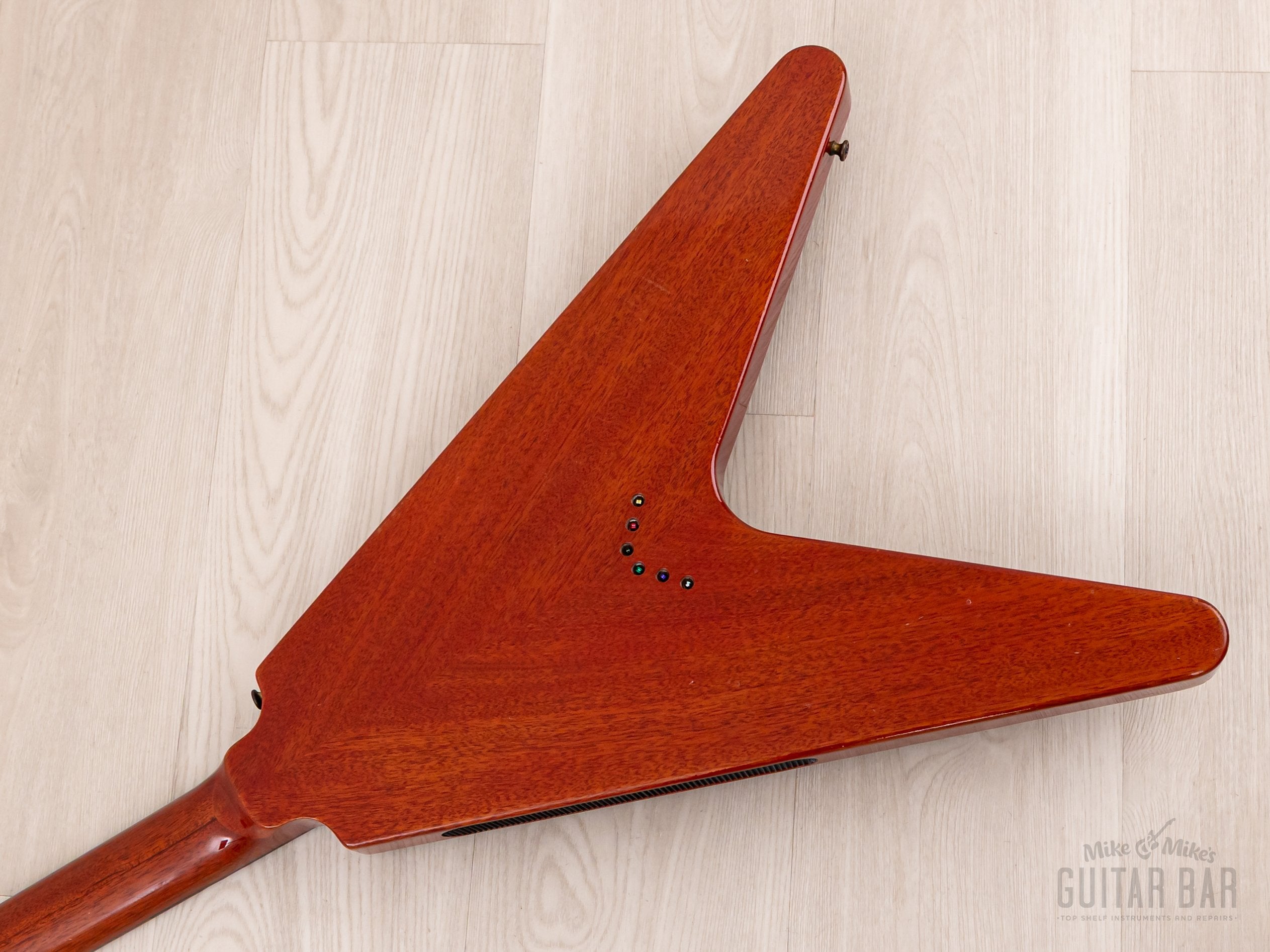 2008 Gibson Custom Shop Historic 1958 Flying V Mahogany VOS (Cherry) w/ 57 Classic PAFs, COA, Hangtags & Case