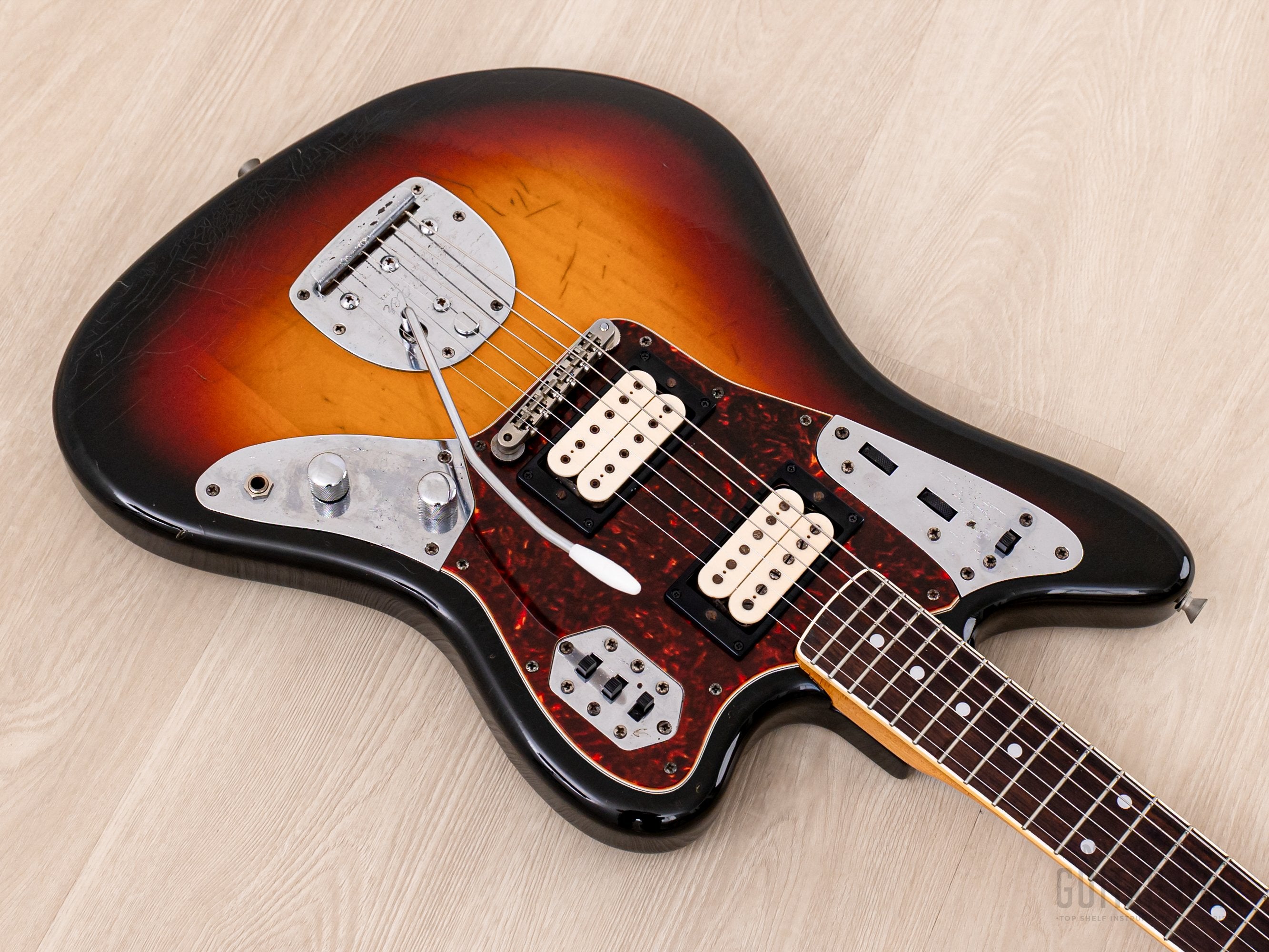 1999 Fender Jaguar HH Kurt Cobain HJG-66KC IV Ikebe Limited Model w/ USA Dimarzio Pickups, Japan CIJ