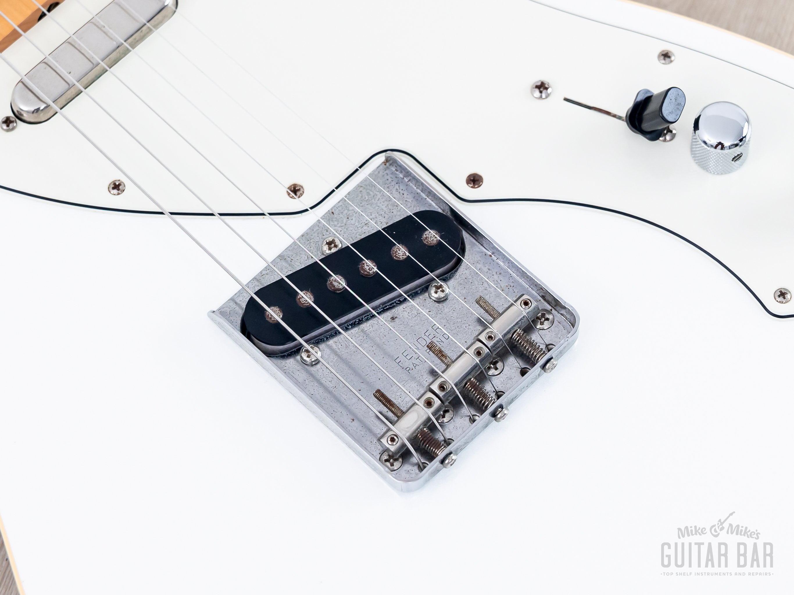 2021 Fender Limited F-Hole Telecaster Thinline Arctic Pearl, Japan MIJ