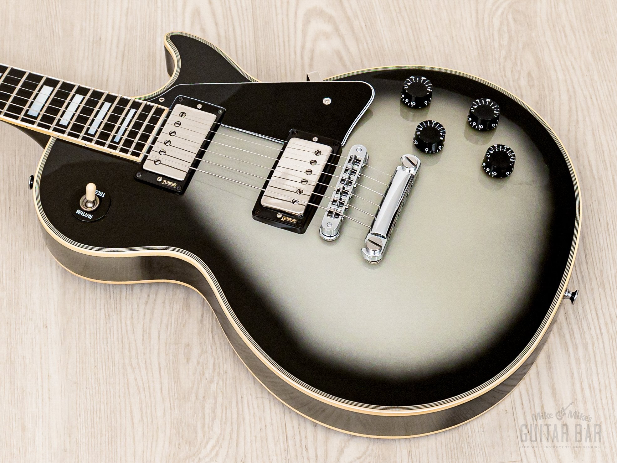 1984 Gibson Les Paul Custom Silverburst w/ Tim Shaw PAFs, Case