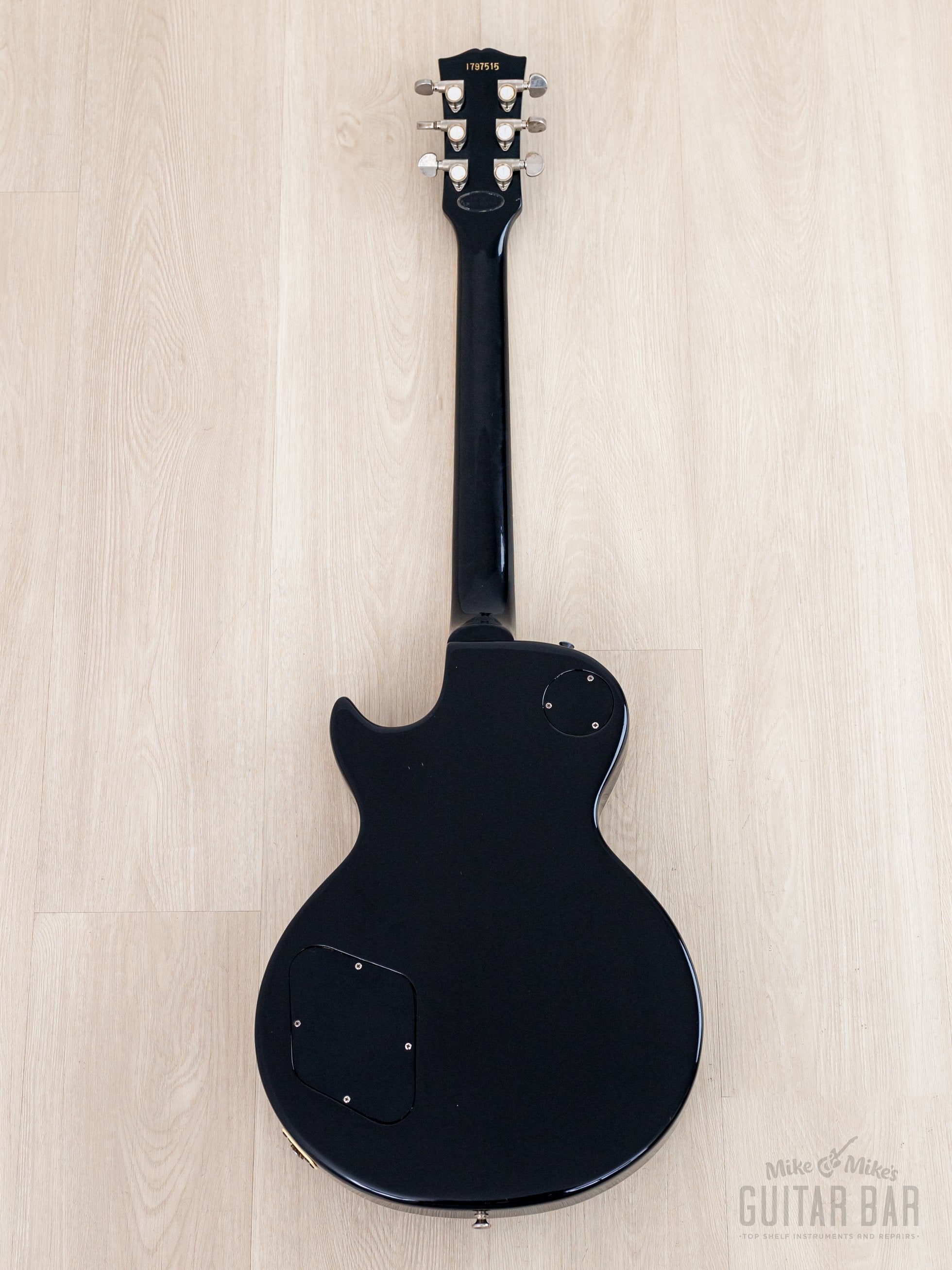 1979 Greco EG900 Vintage Guitar Standard, Black w/ USA DiMarzio PAFs &