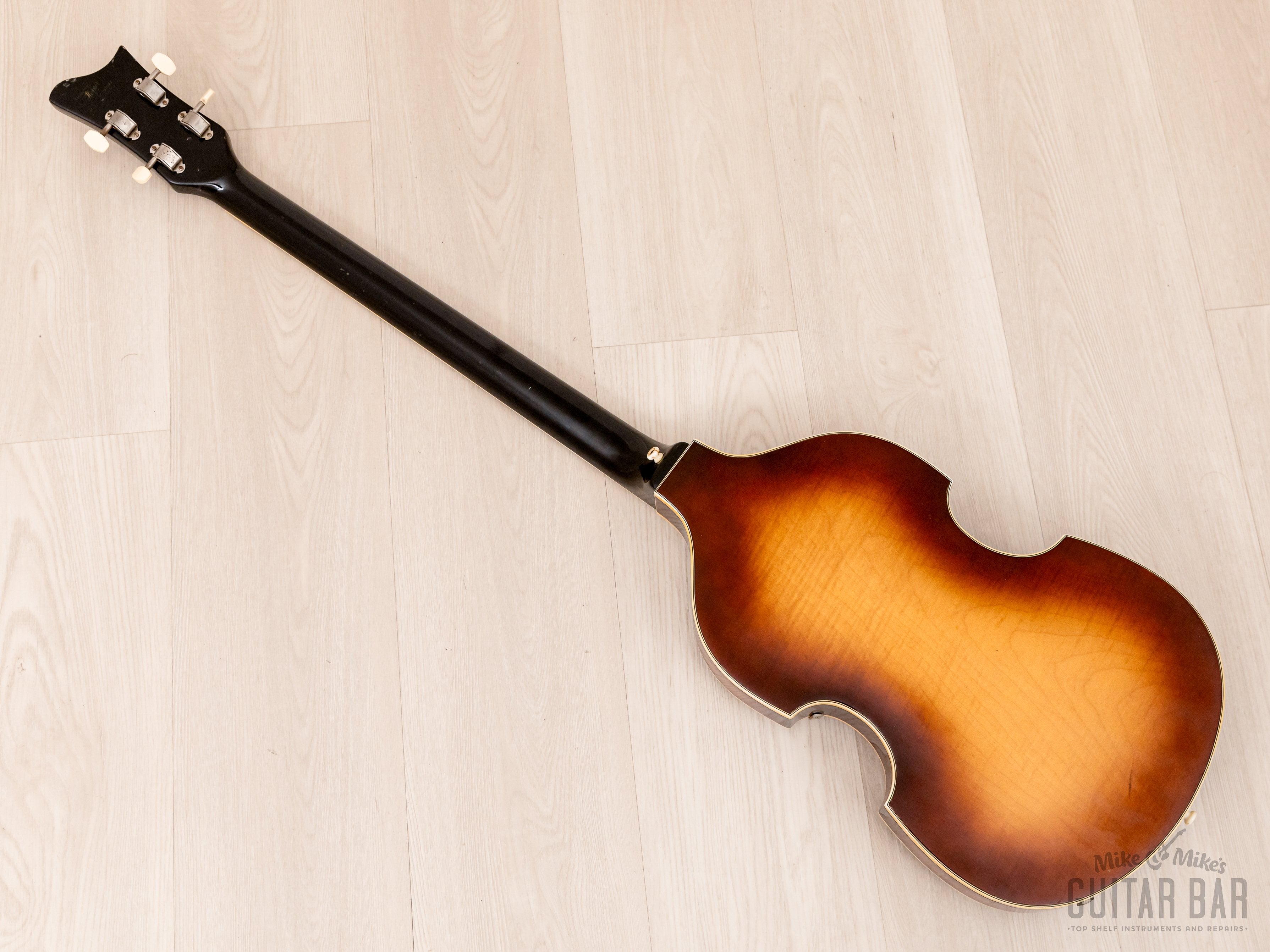 1974 Hofner 500/1 Beatle Bass Vintage Violin Bass 100% Original w/ Blade Pickups, Case
