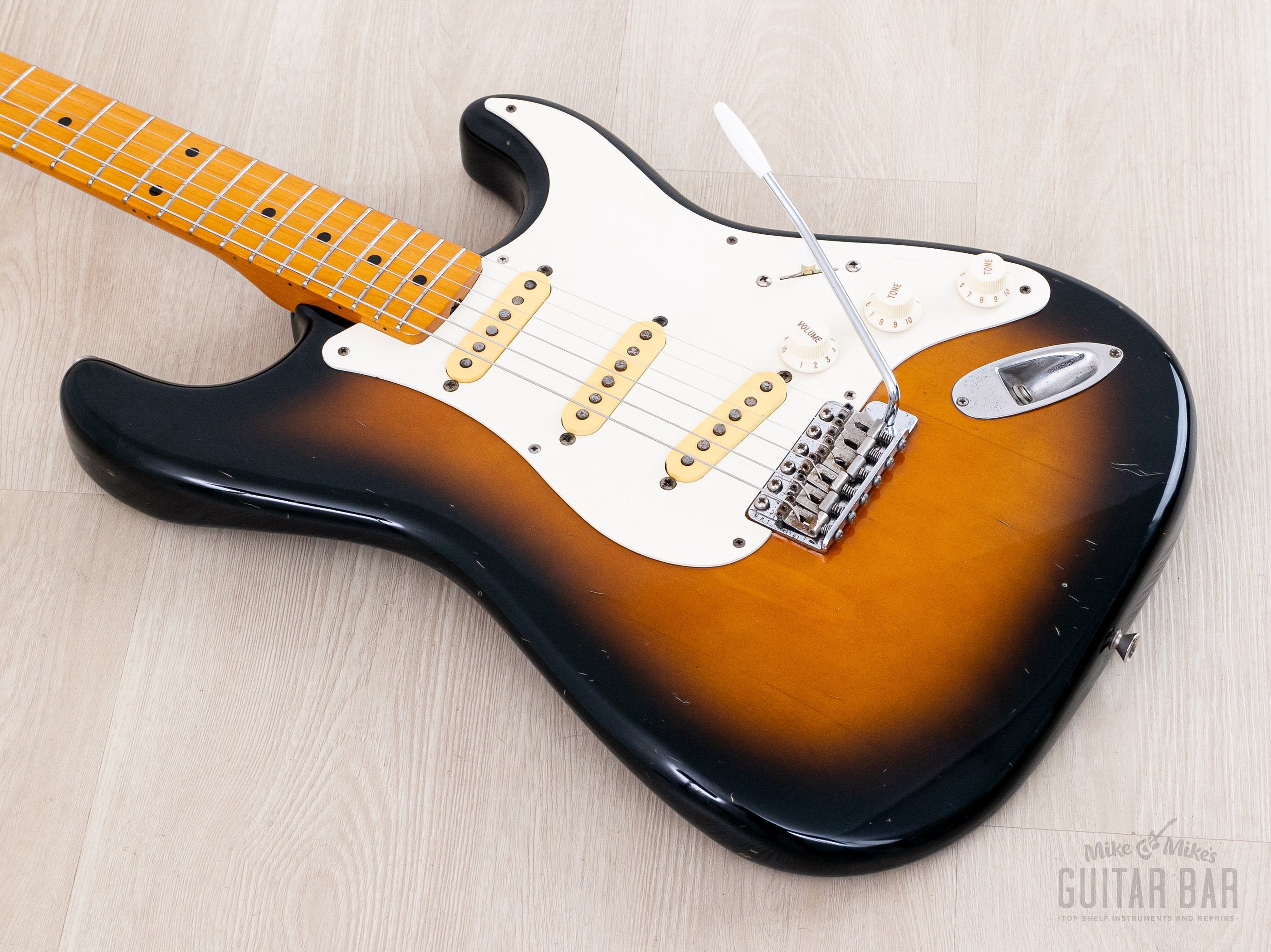 Vintage Stratocaster サンバースト 日本製 1992 Fender Stratocaster '57 Vintage Reissue ST57-53 Sunburst, Japan M