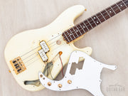 Body with pickguard removed, route and pickup visible