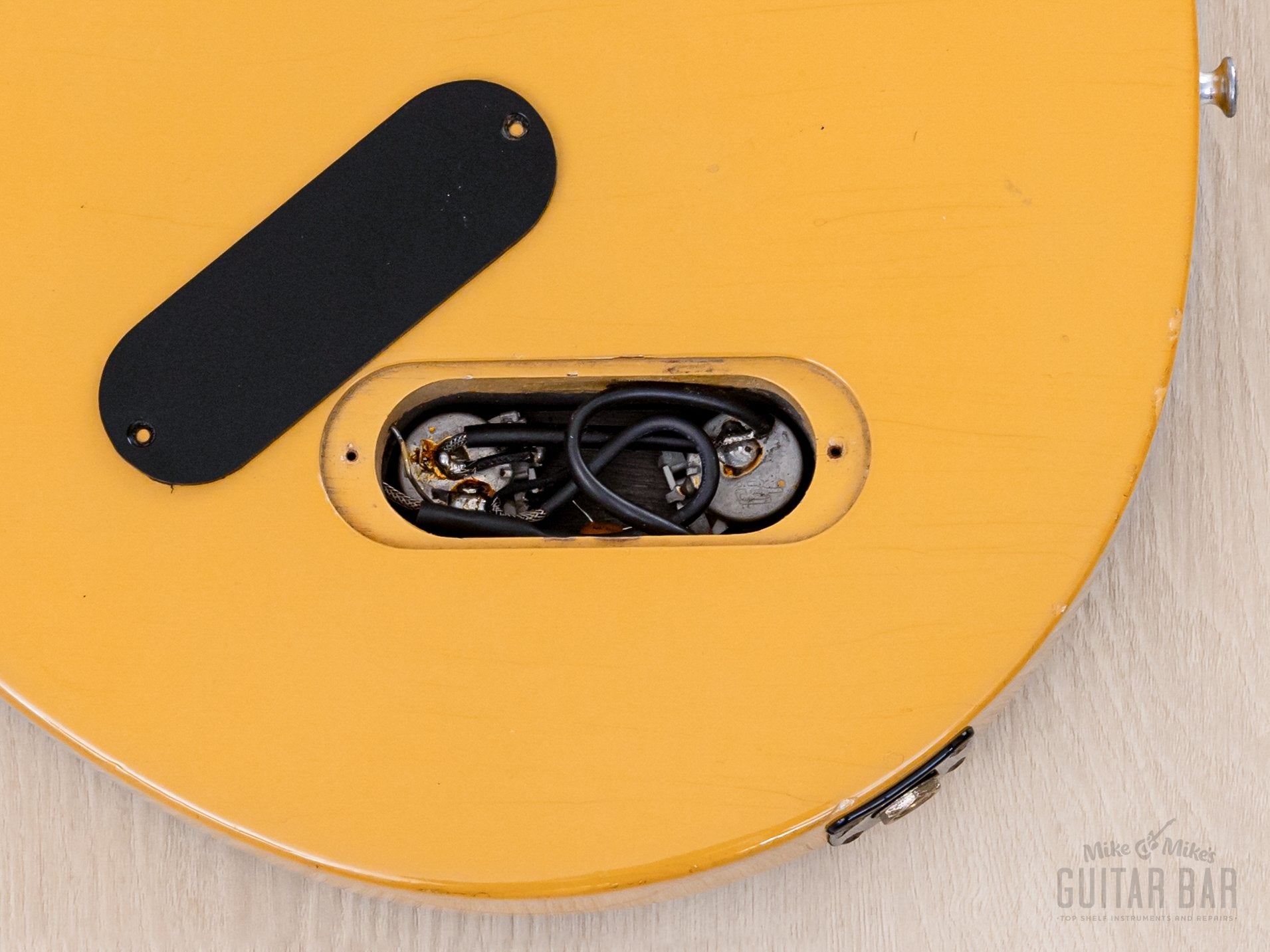 1996 Gibson Limited Edition Les Paul Junior Double Cut TV Yellow Yamano-Spec w/ ThroBak, Case