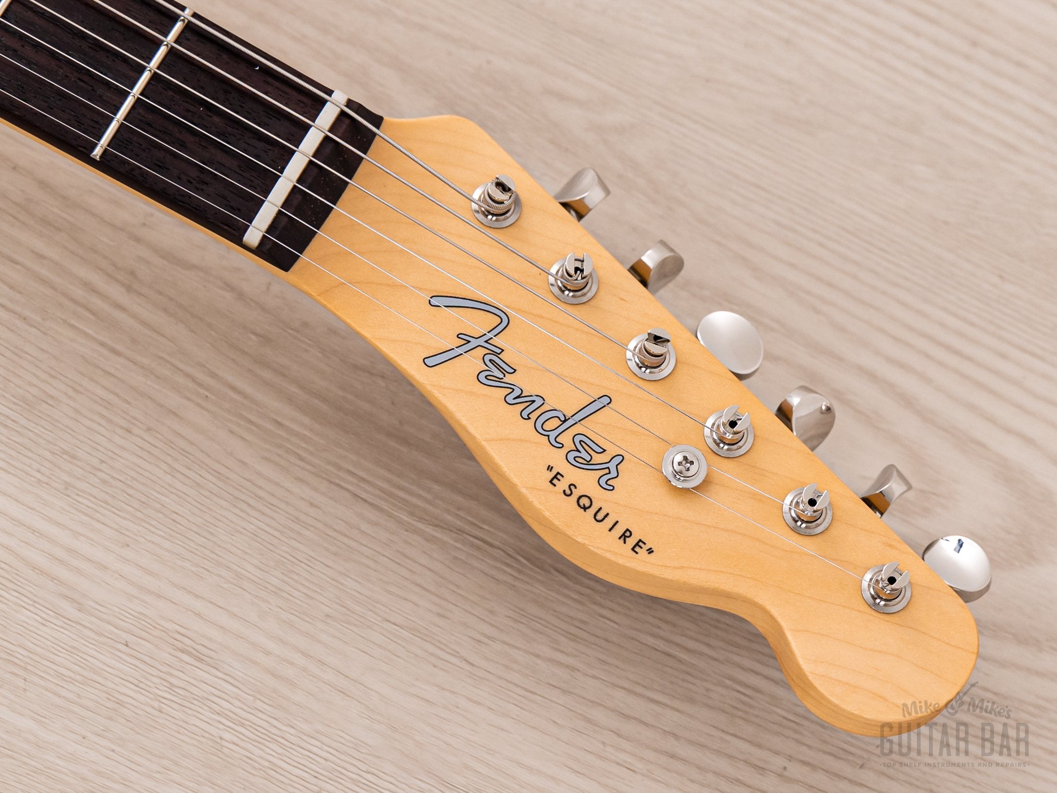 2024 Fender Japan Art Canvas Esquire Katsushika Hokusai Tama River, Mi