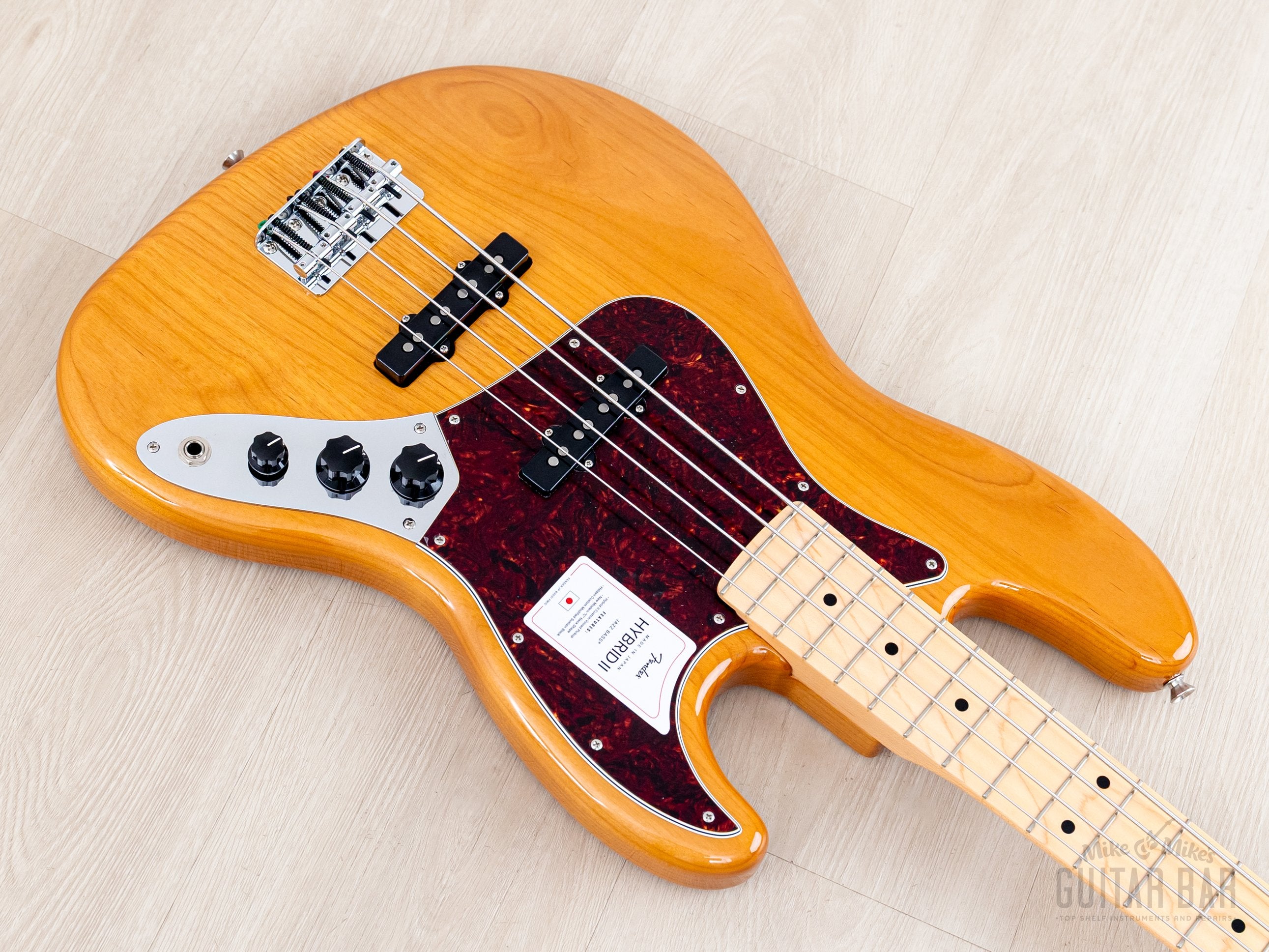 2024 Fender Hybrid II Jazz Bass Vintage Natural, Japan MIJ