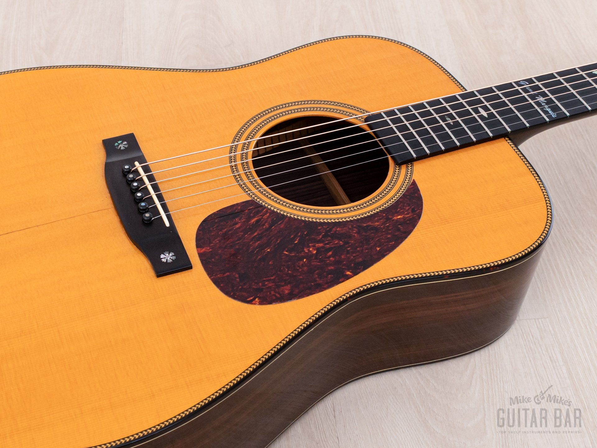 1994 Martin Limited Edition HD-28 GM LSH Grand Marquis Large Soundhole Herringbone Dreadnought w/ Case