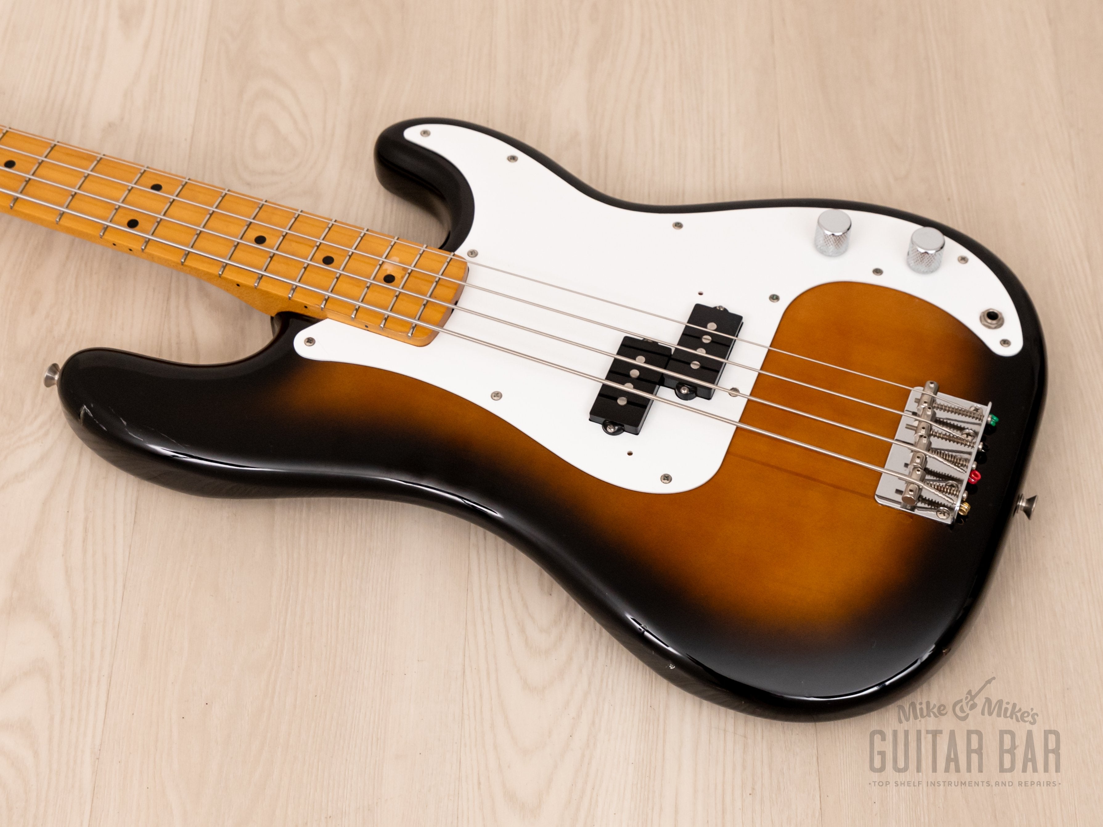 1989 Fender Precision Bass ‘57 Vintage Reissue PB57-500 Sunburst, Japan MIJ  Fujigen