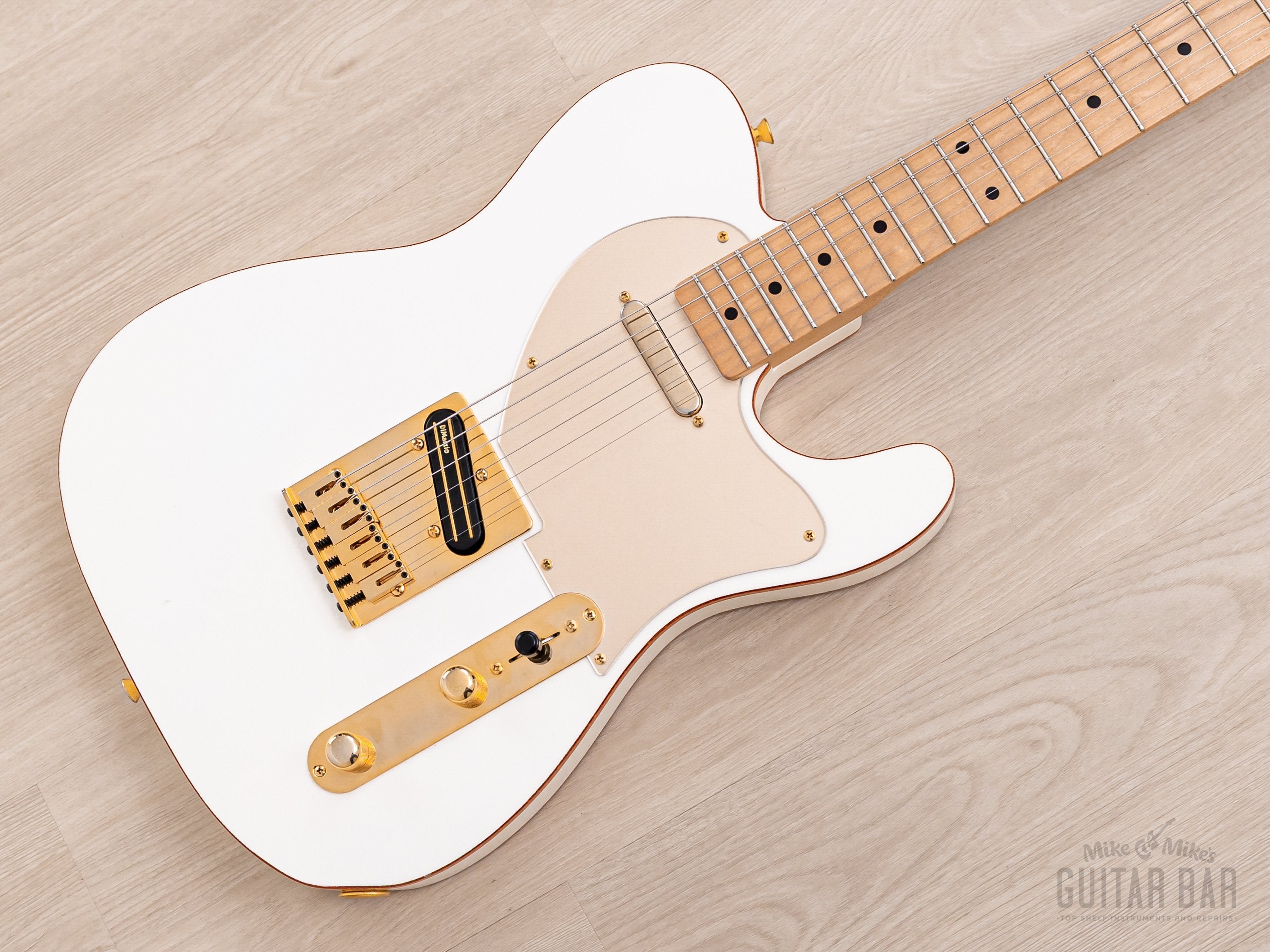 2017 Fender Haruna Signature Telecaster Arctic White Near-Mint w/ USA Dimarzio Pickups, Japan MIJ