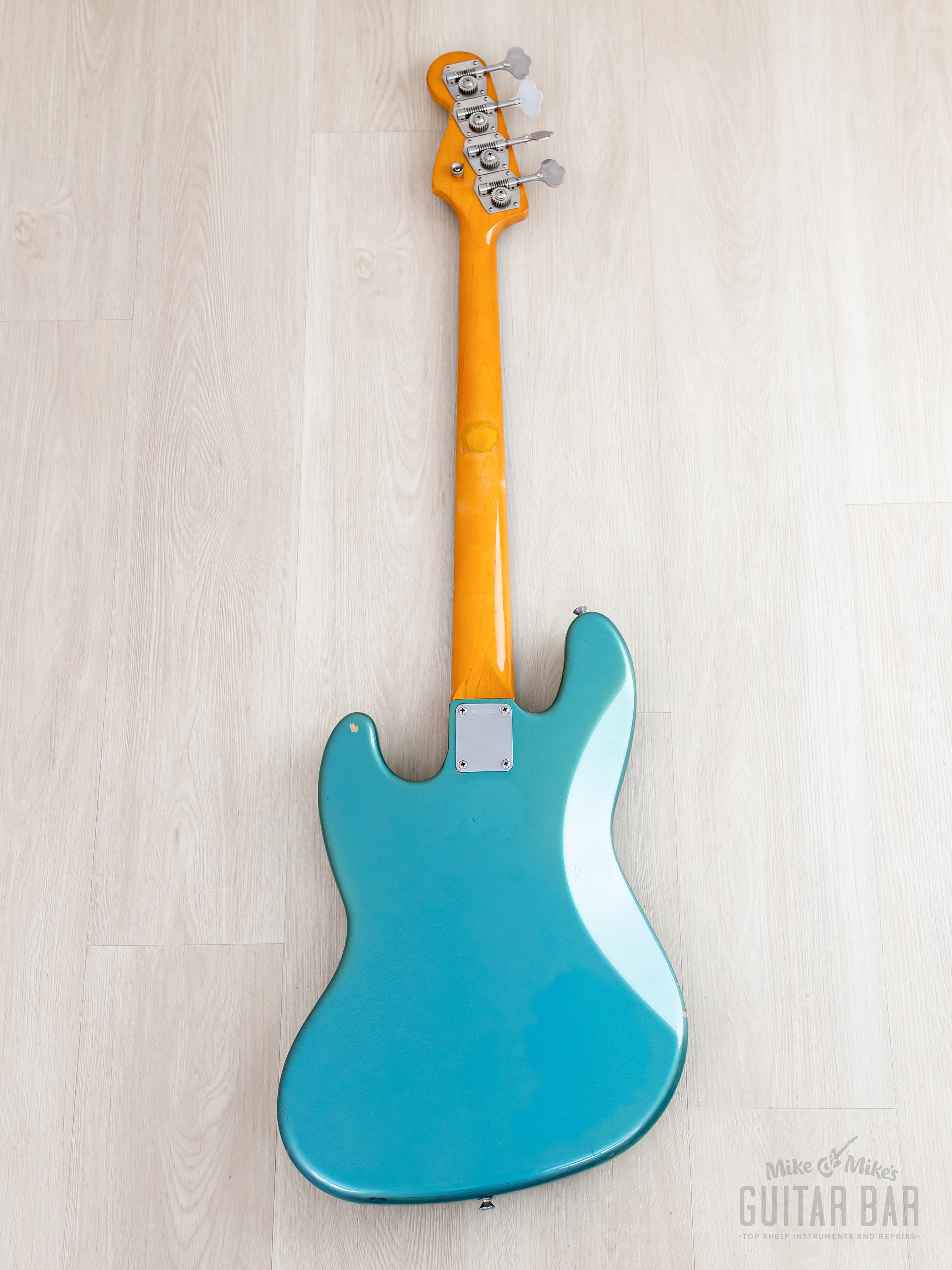 2000 Fender American Vintage '62 Jazz Bass Lake Placid Blue w/ Tweed C