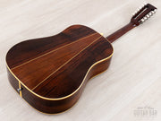 1968 Martin D12-35 12-string - back angle with neck