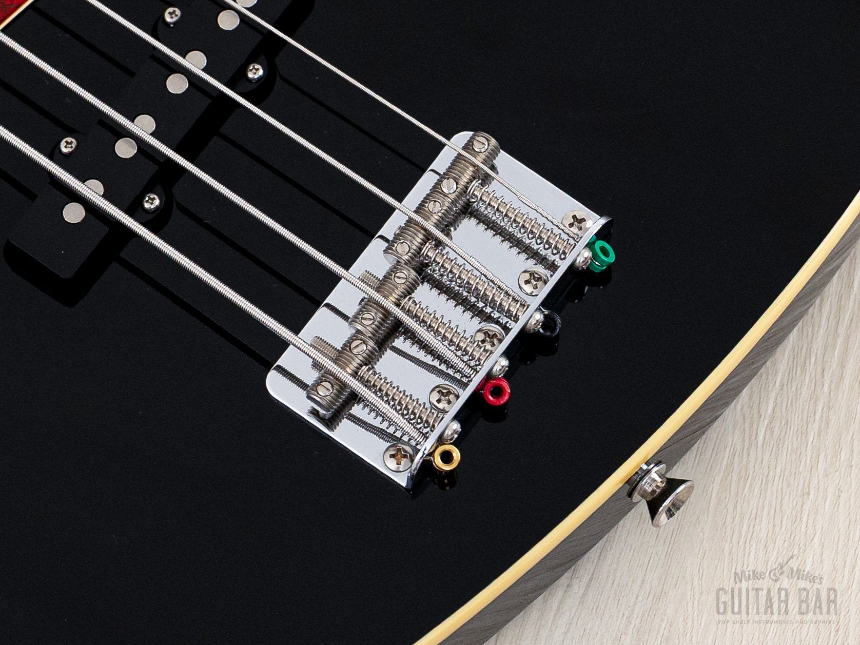 2012 Fender Jazz Bass JB/HO Semi-Hollow Mahogany Body Black