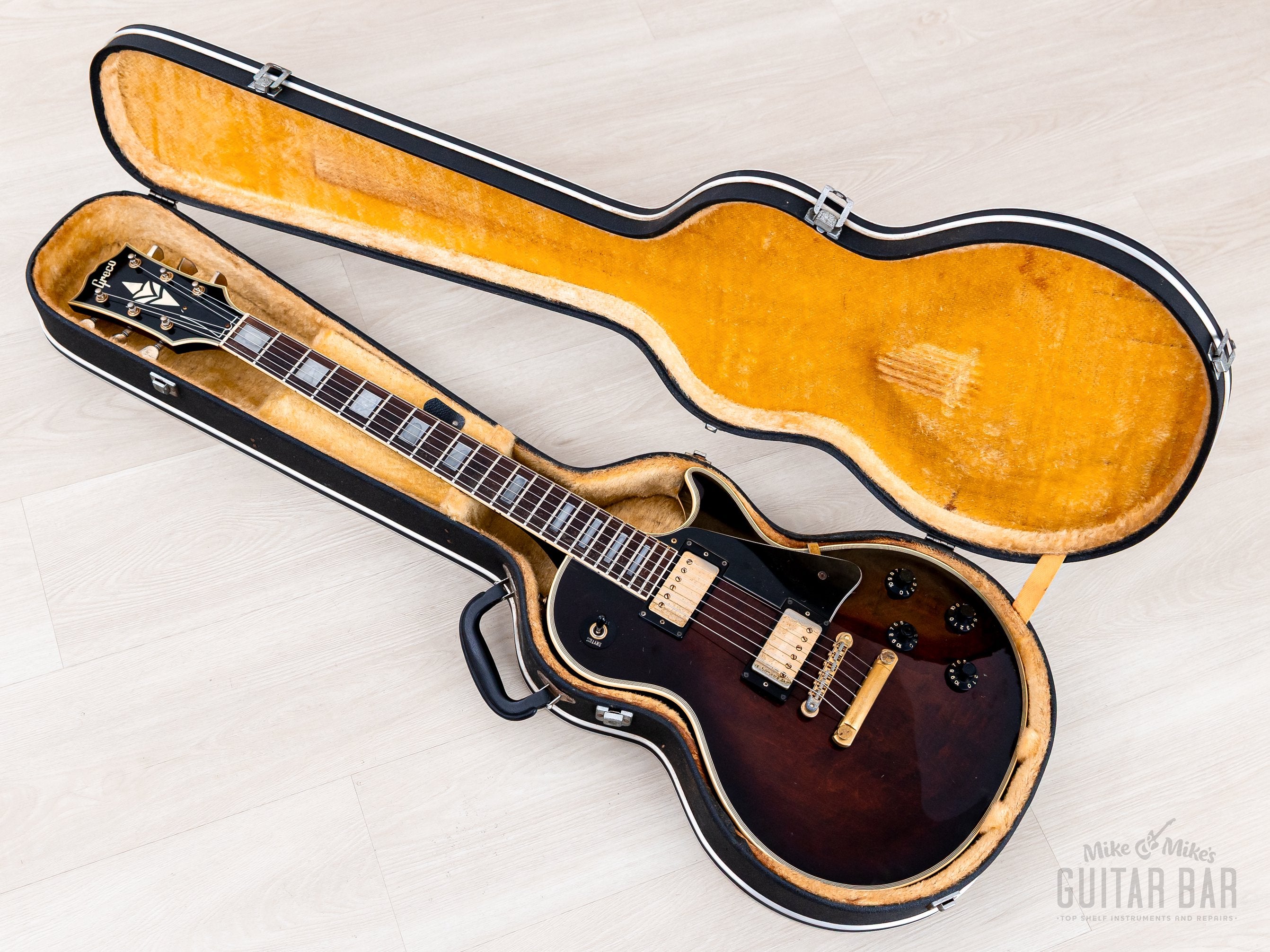 1985 Greco EGC68-50 Custom Mint Collection Vintage Guitar Violin Burst