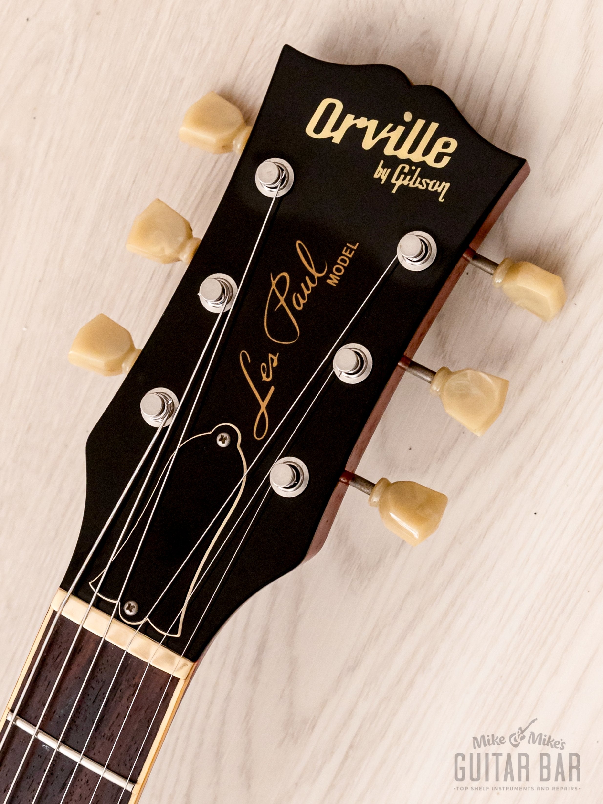 1993 Orville by Gibson Les Paul Standard LPS-59R Cherry Sunburst Flame Top Burst w/ 57 Classic PAFs, Japan Fujigen