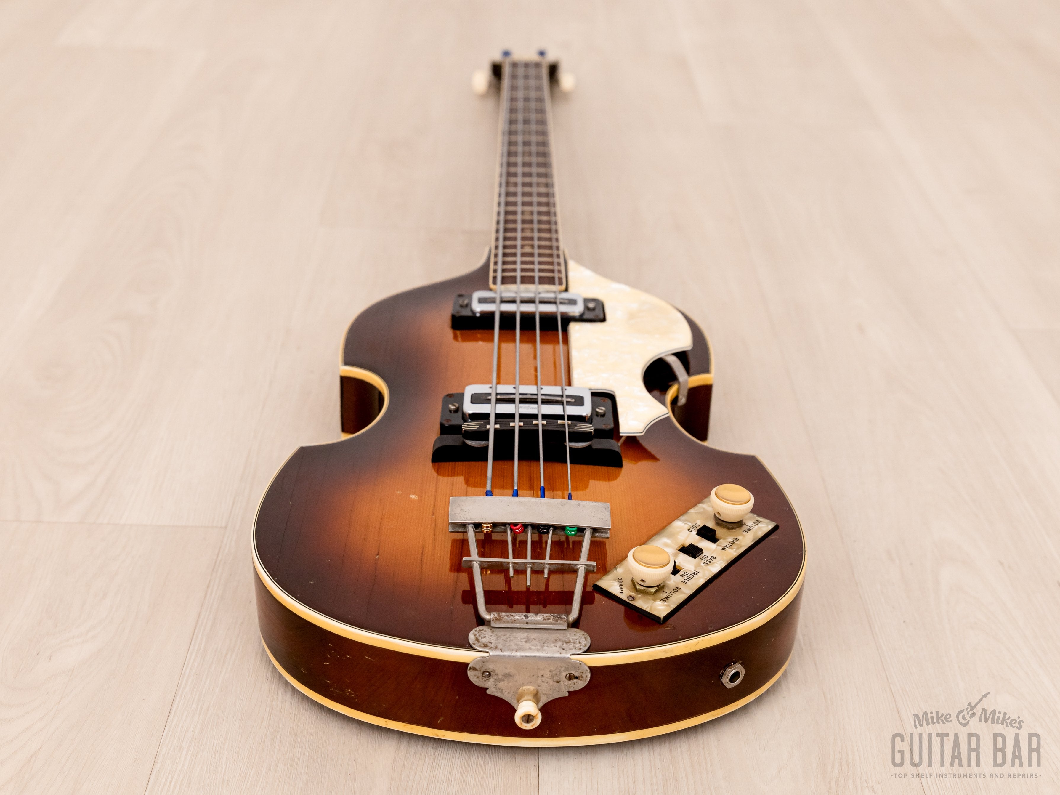 1974 Hofner 500/1 Beatle Bass Vintage Violin Bass 100% Original w/ Blade Pickups, Case