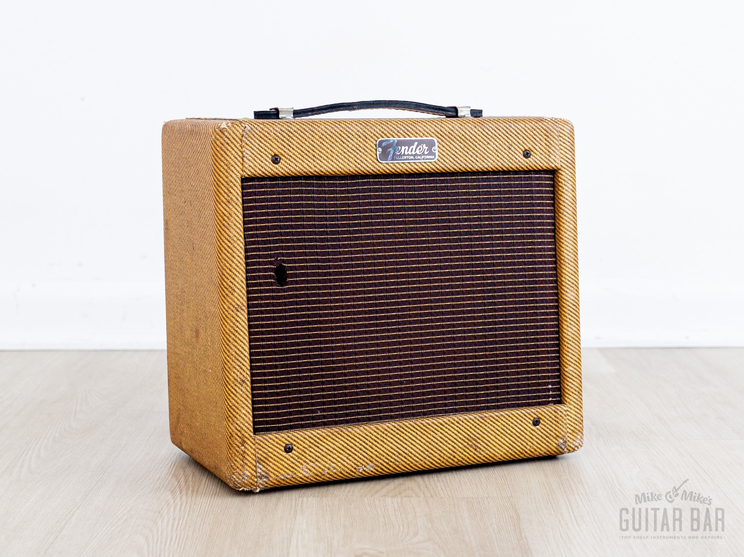 1960 Fender Champ 5F1 Tweed Vintage Tube Amp Class A 1x8 w/ Oxford 8EV
