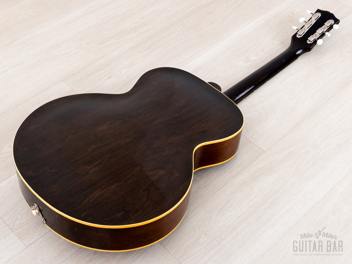 1956 Gibson ES-125 Sunburst - back angle