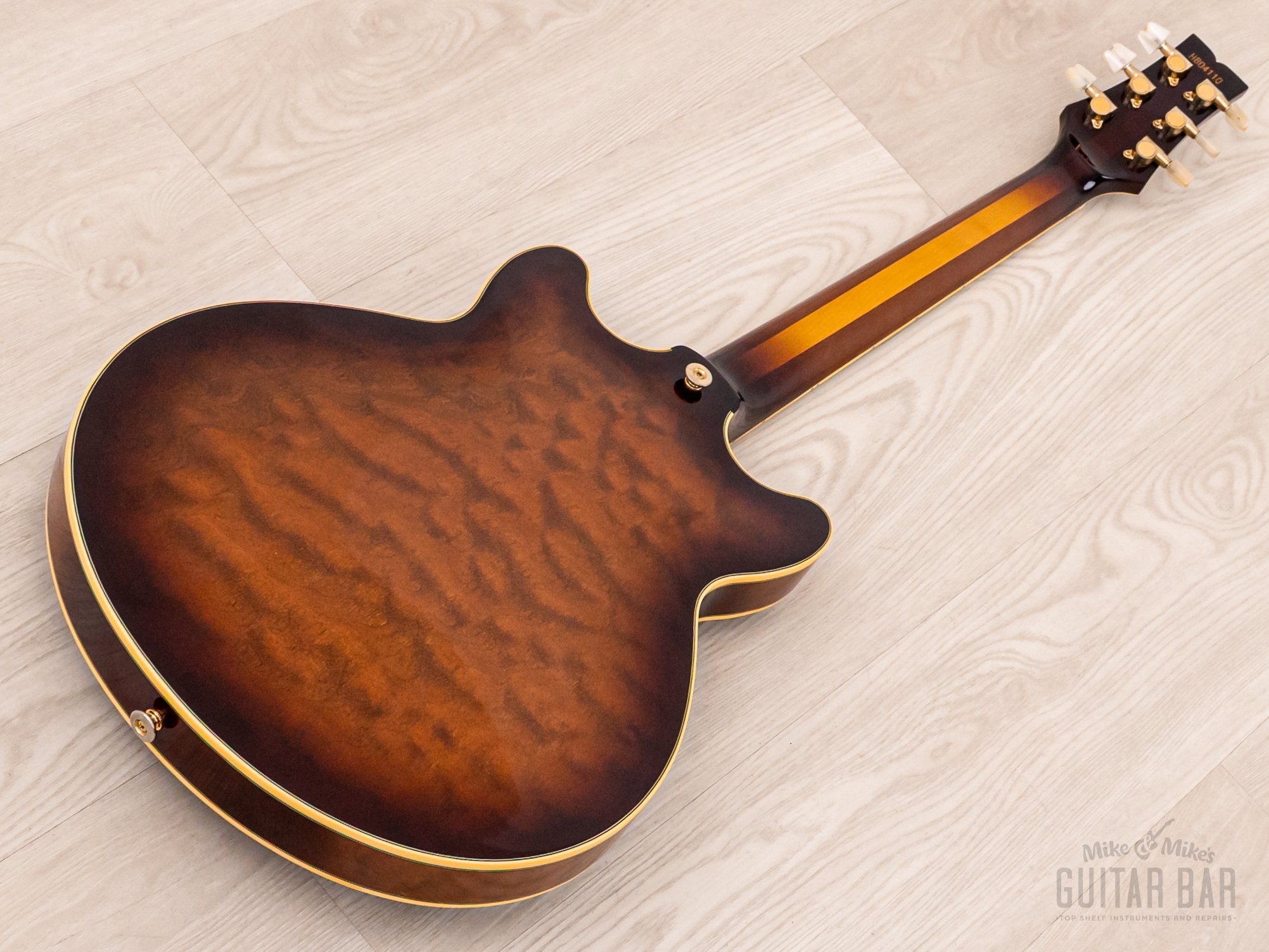 1988 Ibanez Artstar AM200 Burl Mahogany Vintage Semi-Hollow Guitar Antique Violin, Near-Mint