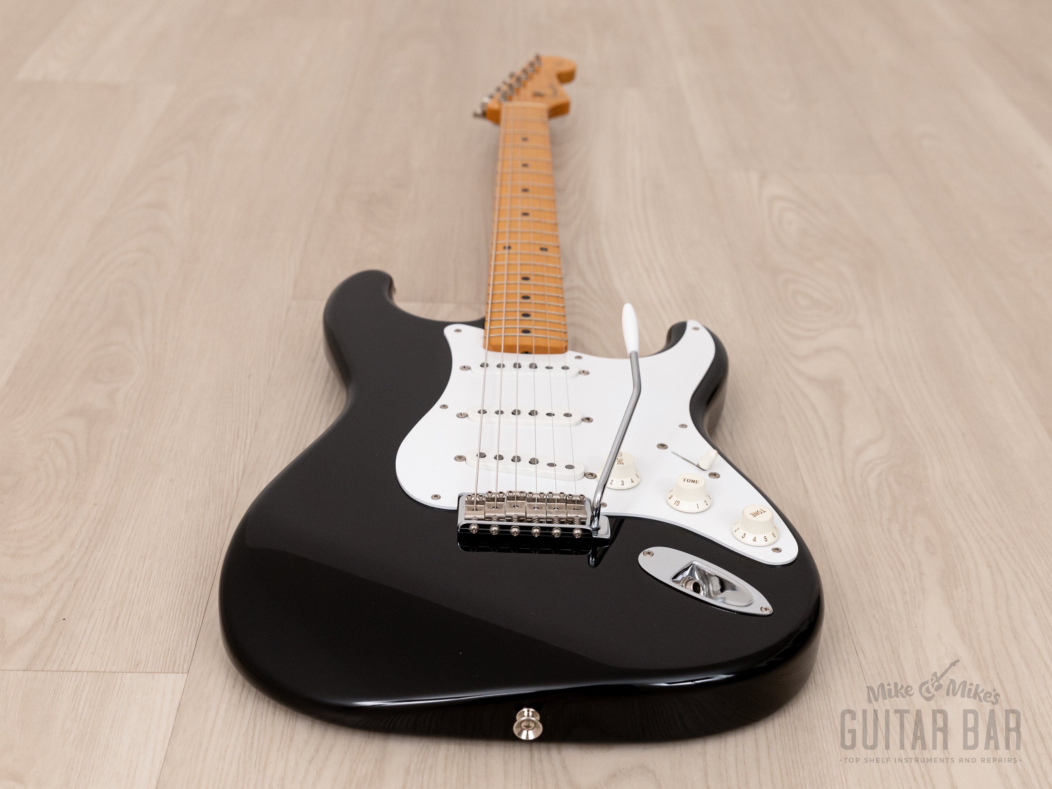 2008 Fender Stratocaster ‘57 Vintage Reissue ST57-TX Black w/ USA Pickups & Hangtags, Japan CIJ