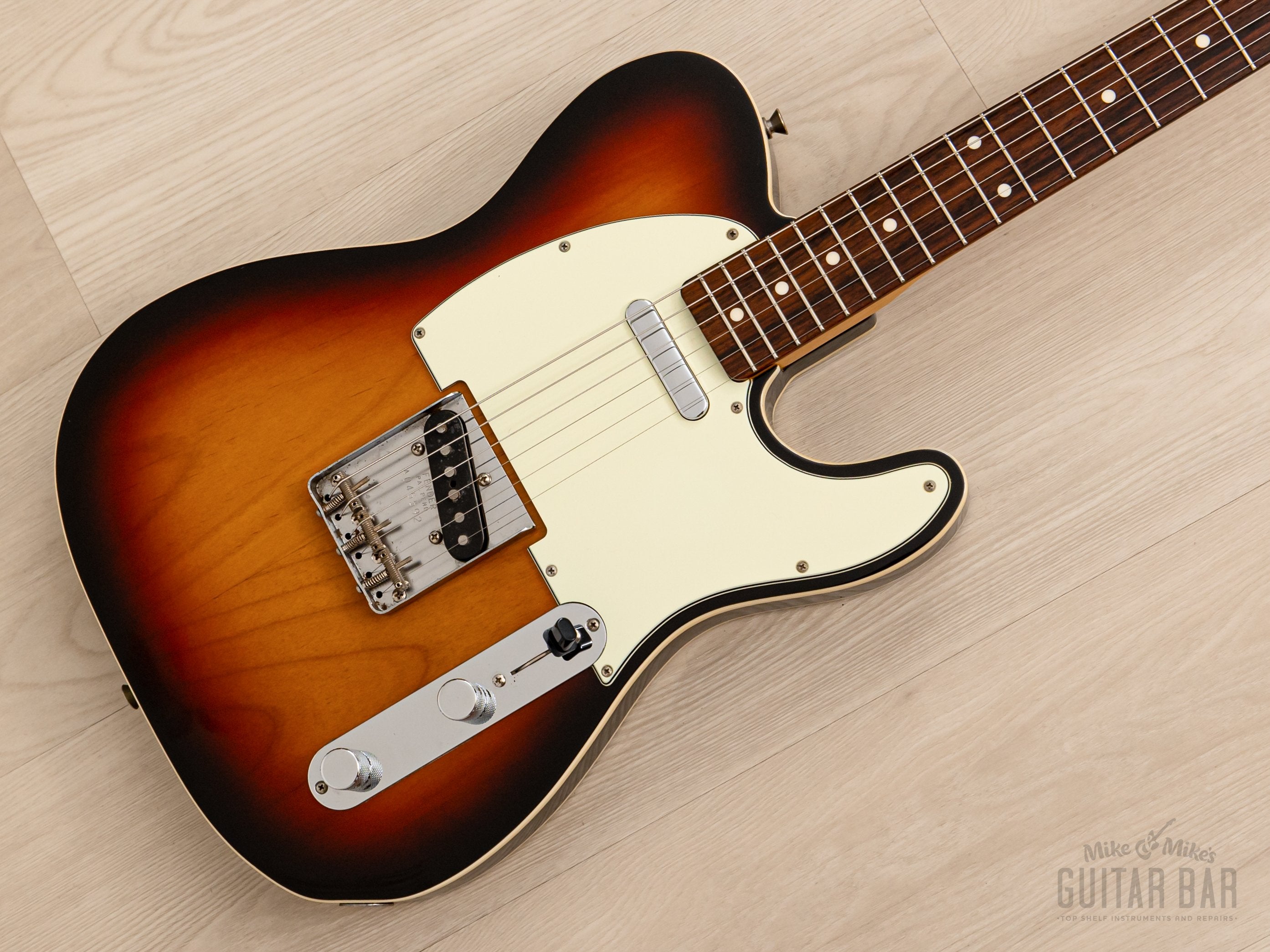 2008 Fender Telecaster Custom ‘62 Vintage Reissue TL62B-TX Sunburst w/ USA  Pickups, Japan CIJ