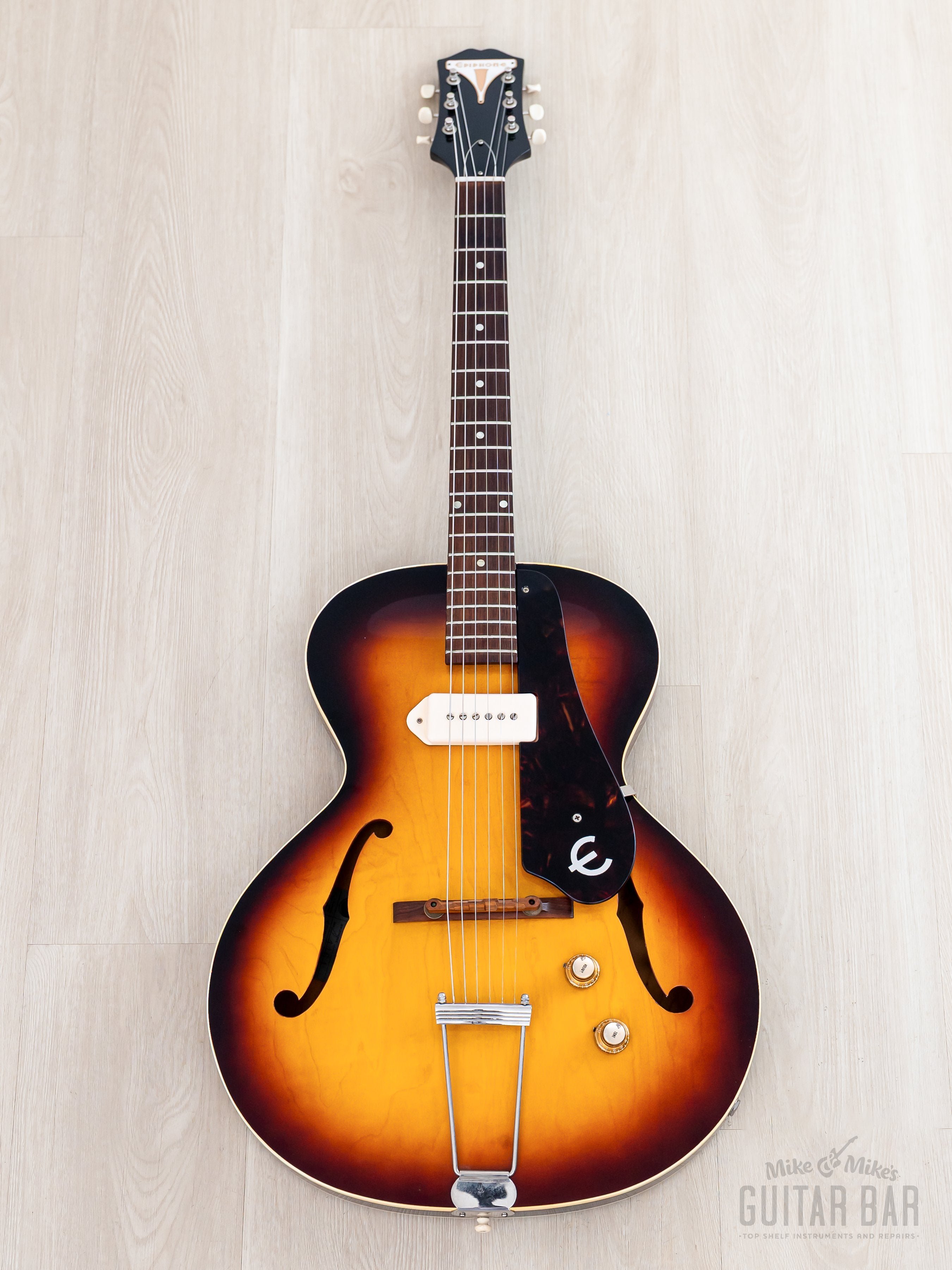 1961 Epiphone Century E-422T Vintage Thinline Hollowbody Guitar Sunbur