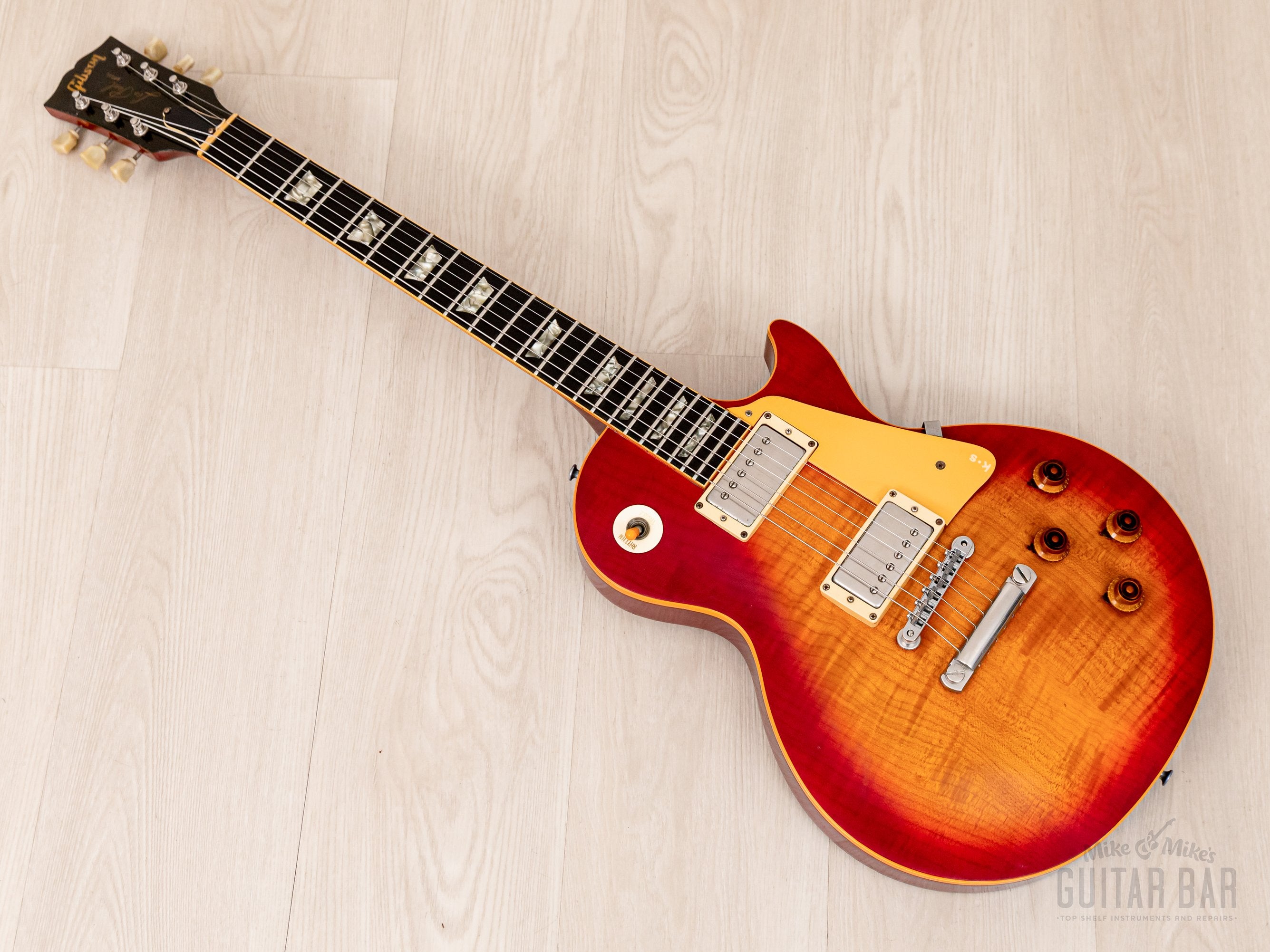 1983 Gibson Pre-Historic 1959 Les Paul Standard R9 Flame Top, 100% Original w/ Tim Shaw PAFs, Case