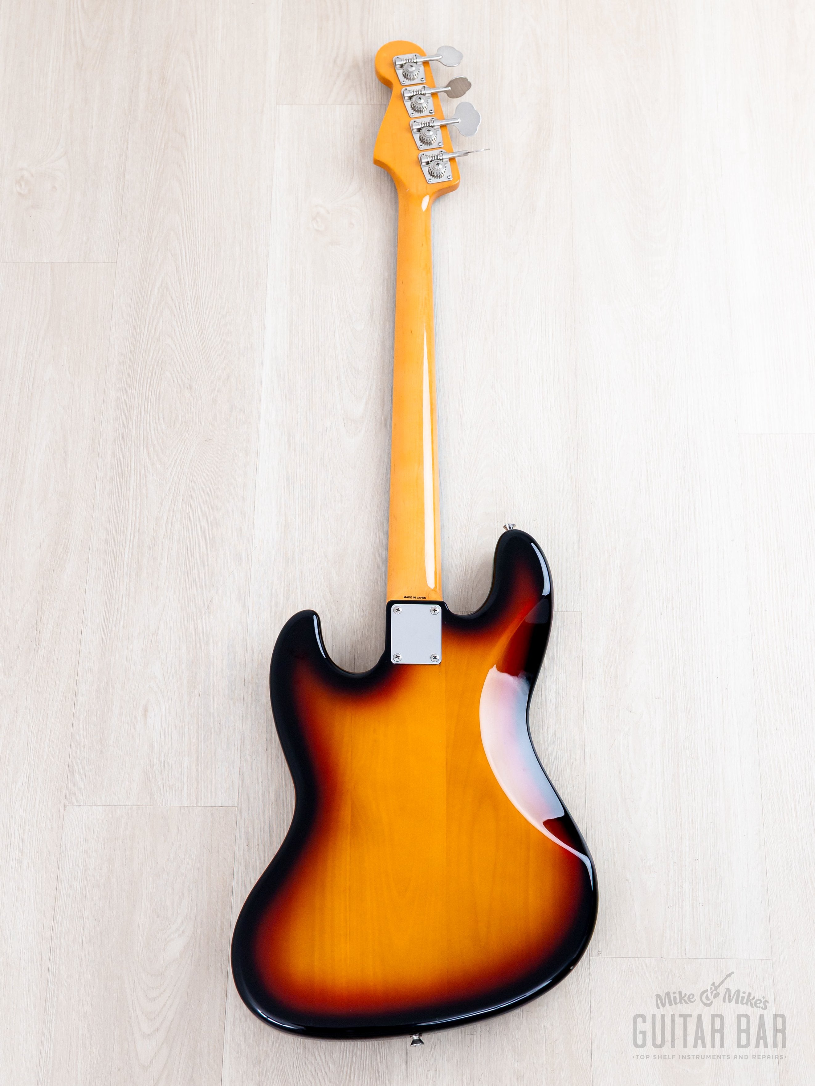 2011 Fender Jazz Bass '62 Vintage Reissue JB62 Sunburst, Japan MIJ