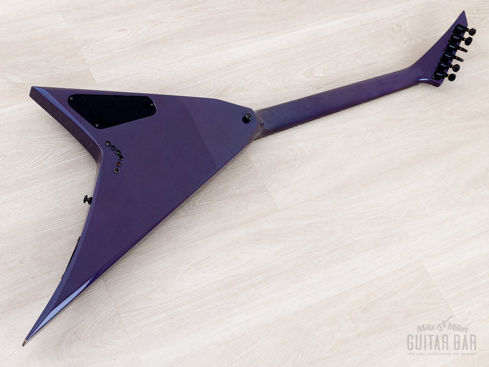 1993 Grover Jackson Randy Rhoads Standard V Blue Purple w/ DiMarzio DP