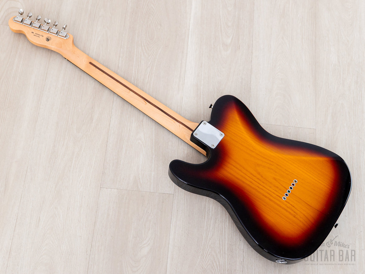 Hybrid II Telecaster back and maple neck, angled
