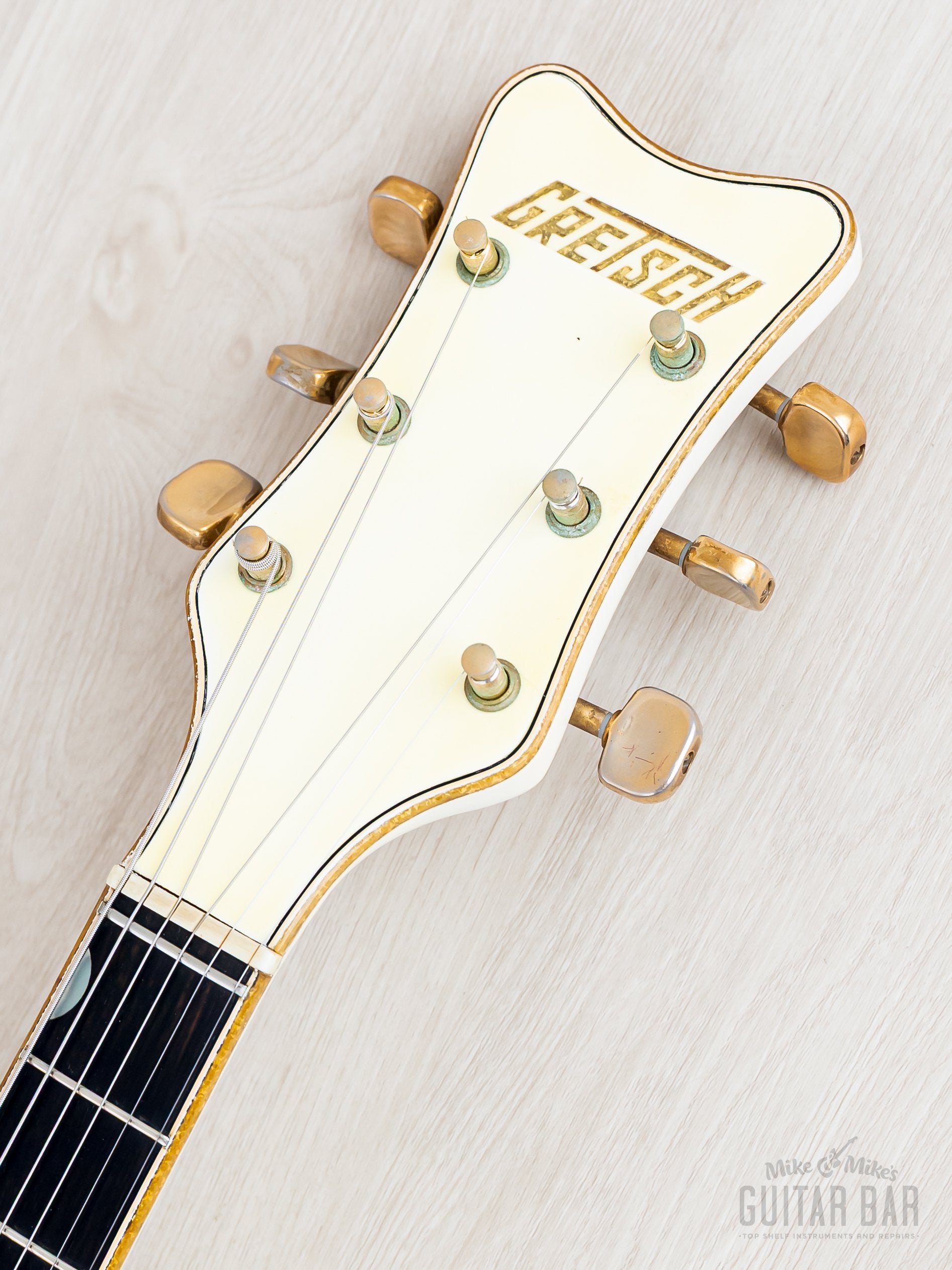 1972 Gretsch White Falcon Stereo 7595 Vintage Double Cutaway Guitar w/