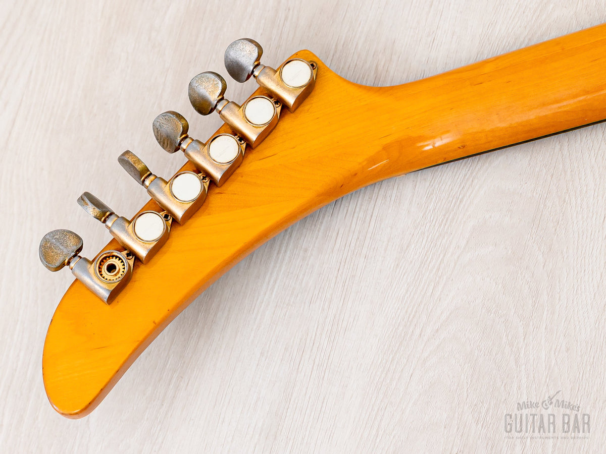 Greco EX-800C headstock back with Greco tuners