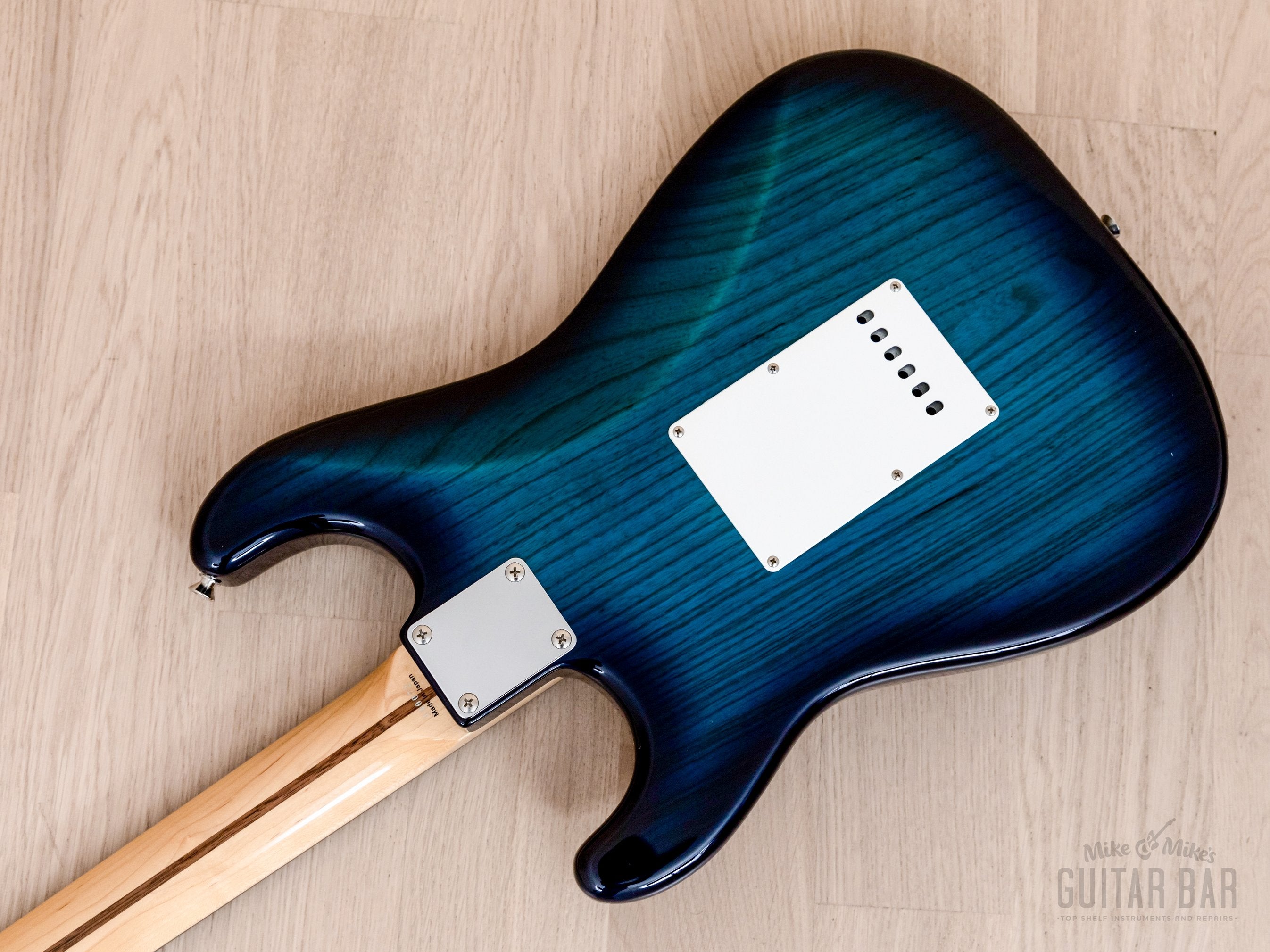 2014 Tokai Goldstar Sound AST-118 S-Style Electric Guitar Ash Body Blue Burst, Japan