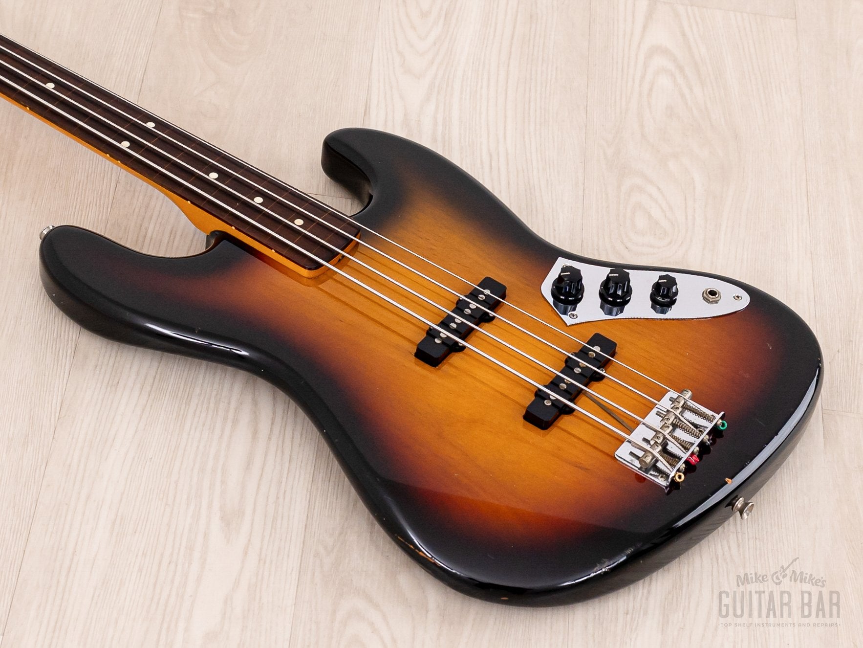 1994 Fender Jazz Bass Fretless '62 Vintage Reissue JB62-77FL w/ USA Pickups, Japan MIJ, Jaco