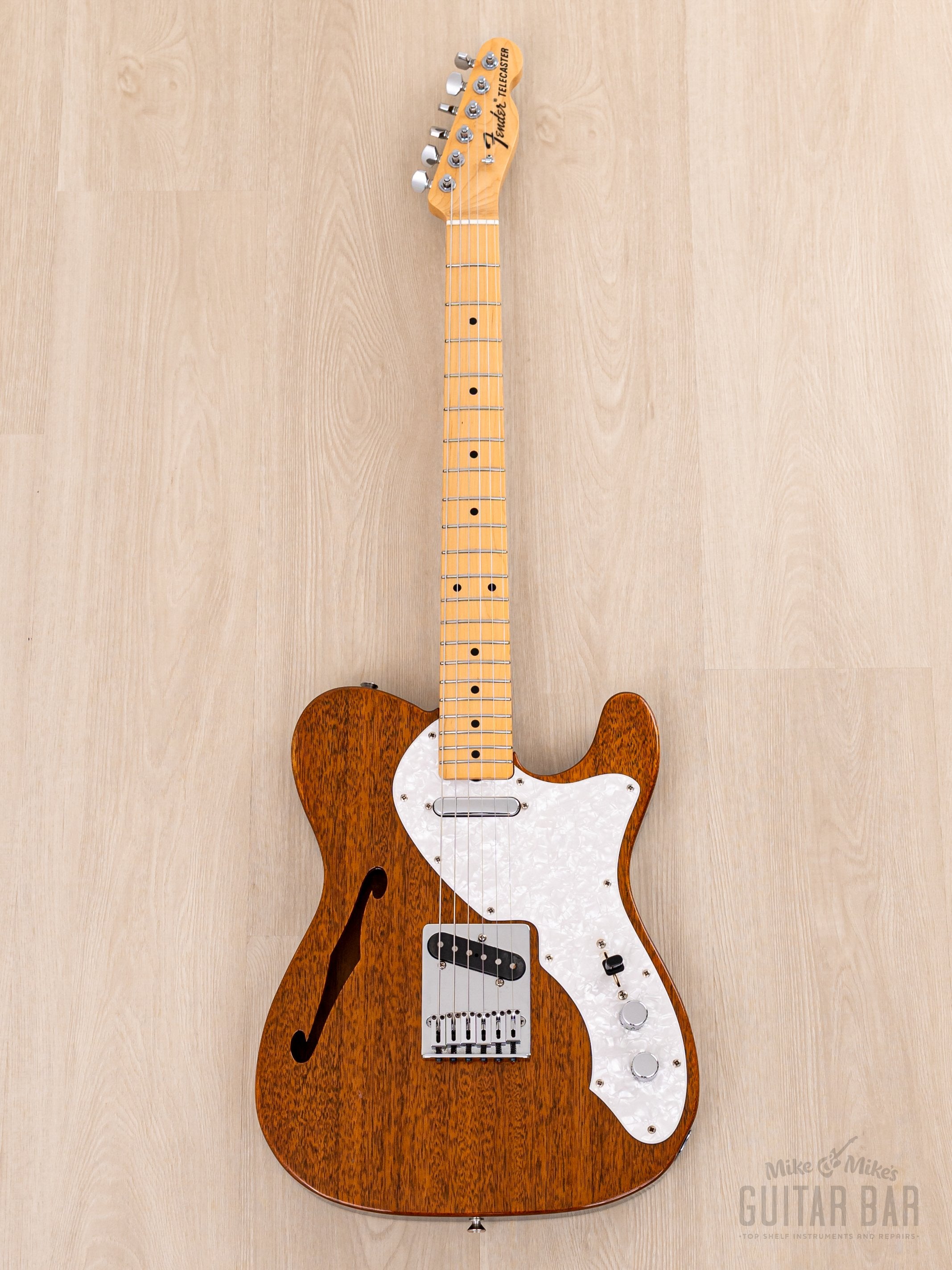 2000 Fender Telecaster Thinline ‘70 Vintage Reissue TN70/MAHO Mahogany w/ Tweed Case, Japan CIJ