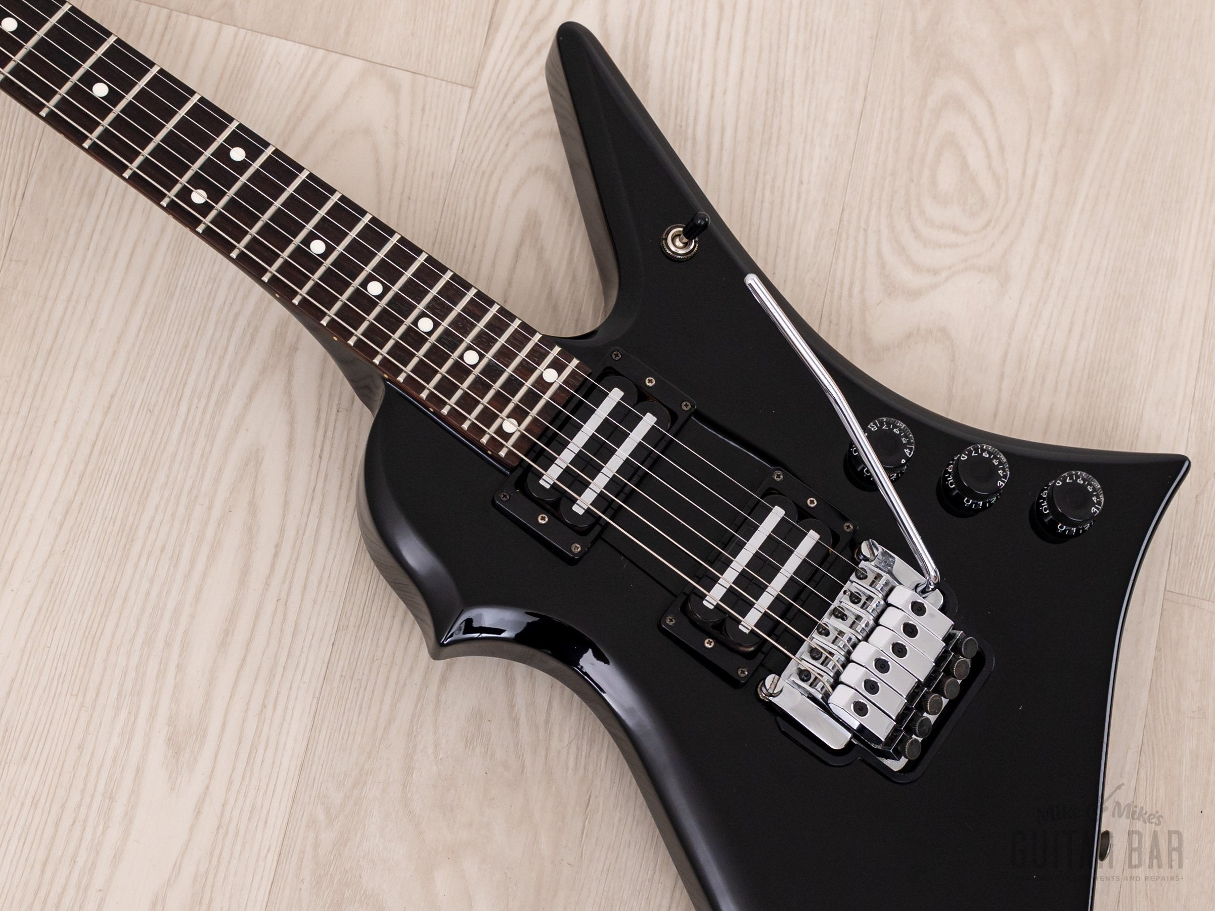 1988 Yamaha HR-III Vintage Guitar Black, Kyoji Yamamoto Bow Wow