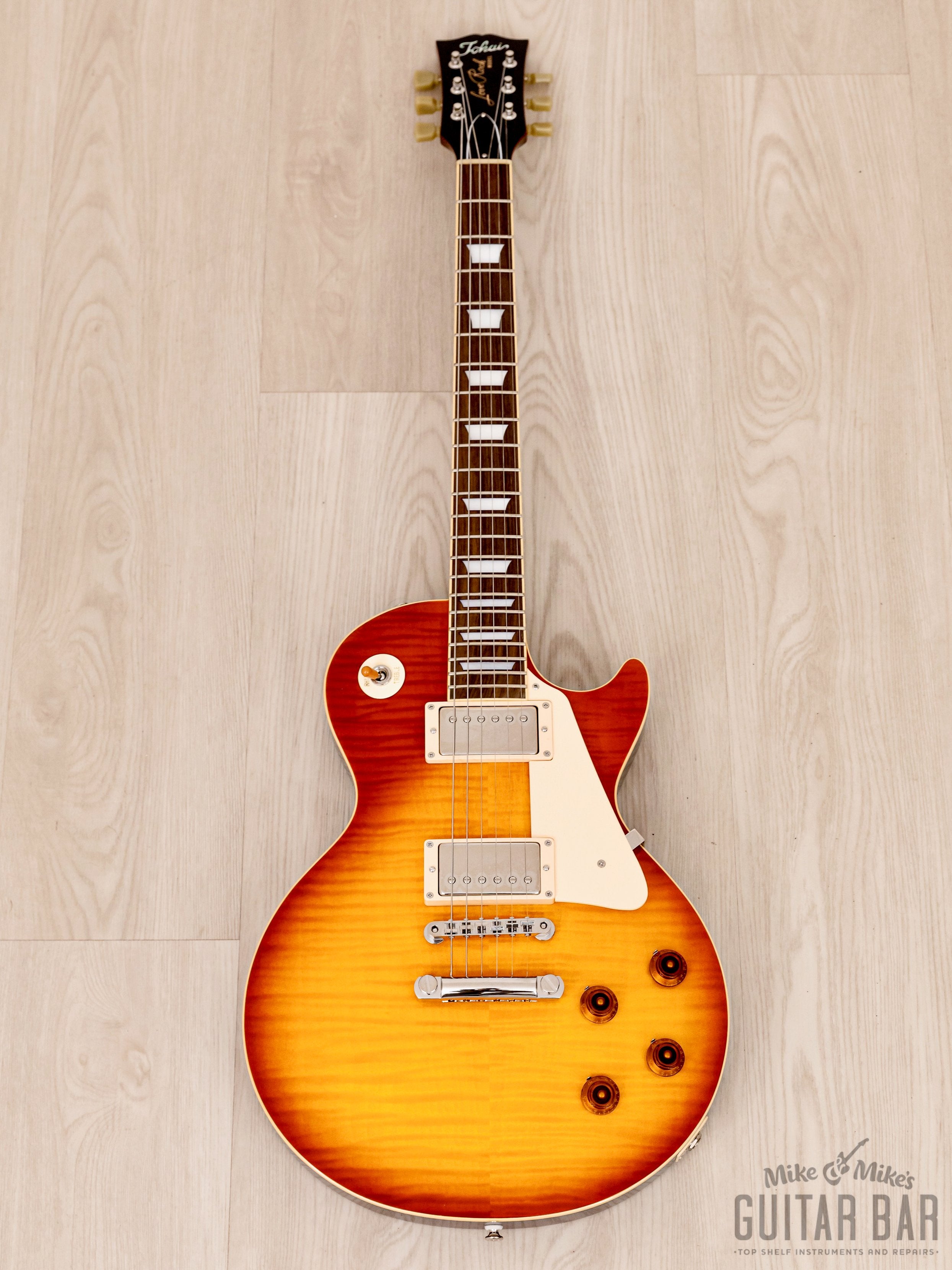 2022 Tokai Love Rock LS136F Flame Top Electric Guitar Cherry Sunburst w/ Tags, Japan